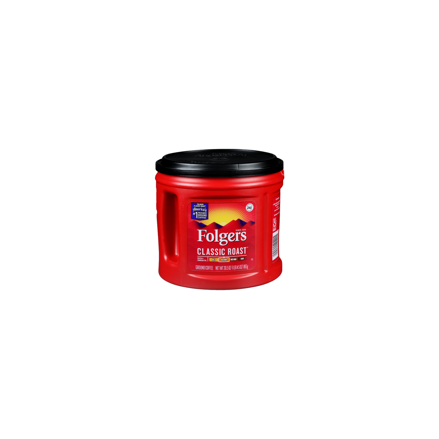 Folgers Medium Classic Roast Ground Coffee - 25.9 Ounce Image 1 of 3