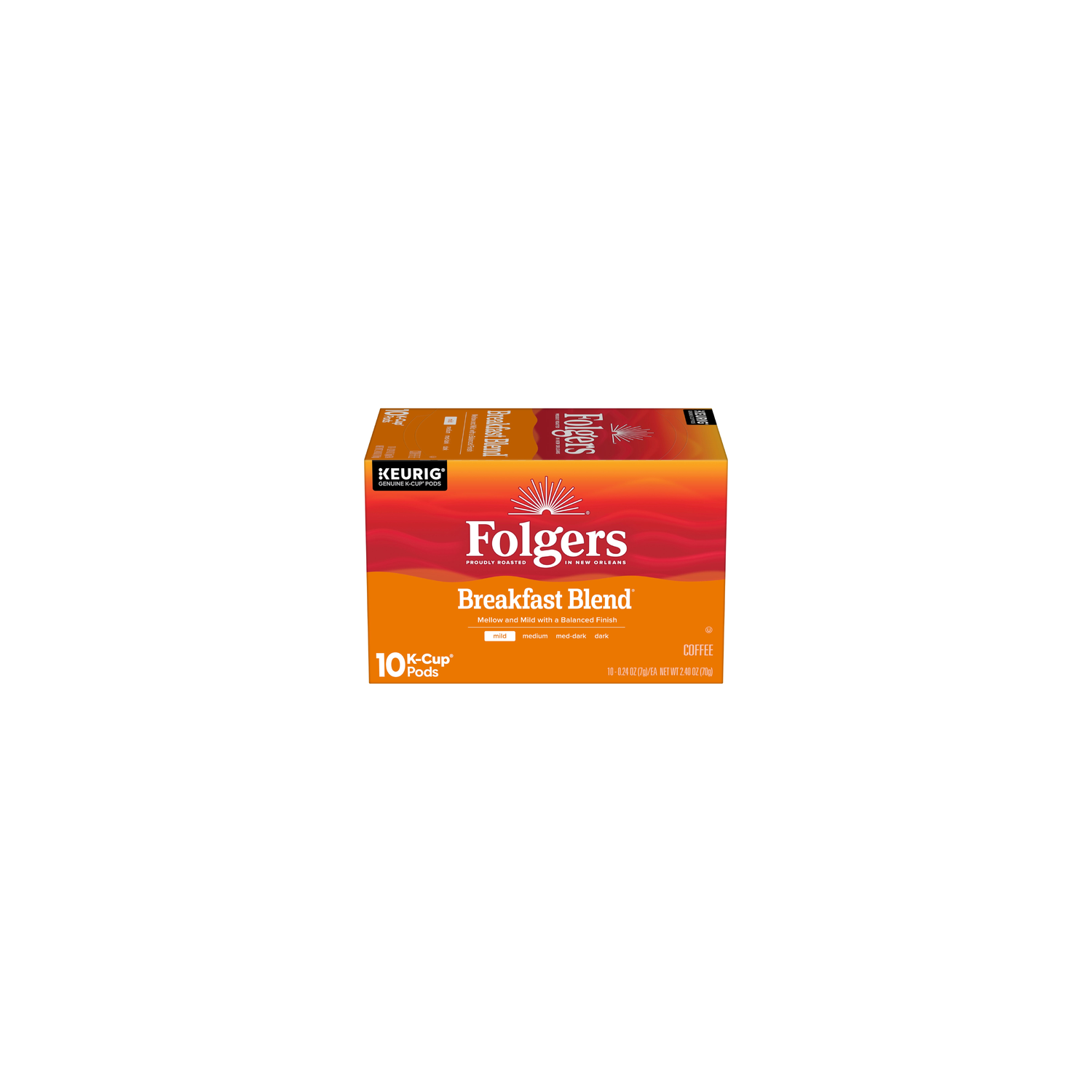 Folgers Breakfast Blend Coffee K-Cup - 2.4 Ounce Image 1 of 4