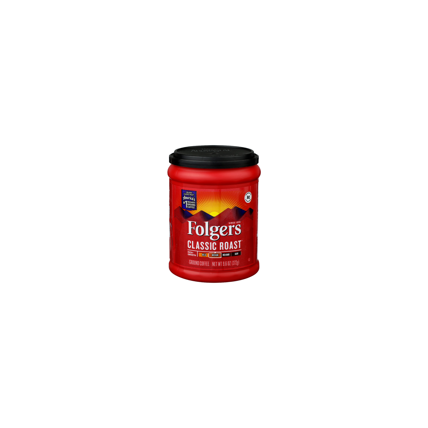 Folgers Classic Roast Ground Coffee - 9.6 Ounce Image 1 of 3