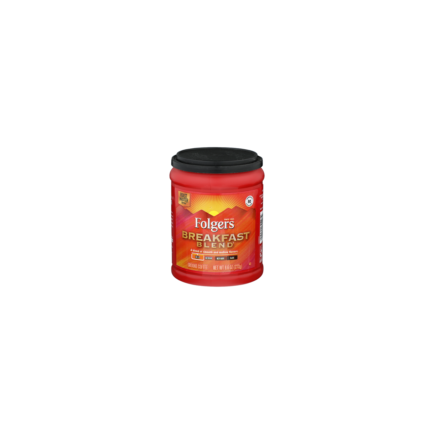 Folgers Breakfast Blend Mild Ground Coffee - 9.6 Ounce Image 1 of 3
