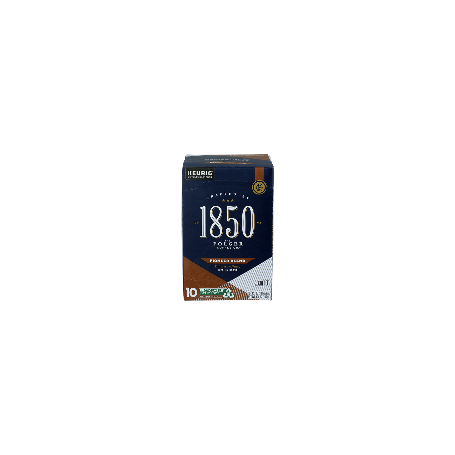 Folgers Pioneer Blend Medium Roast Keurig Genuine K-Cup Pods Coffee - 3.7 Ounce Image 1 of 4