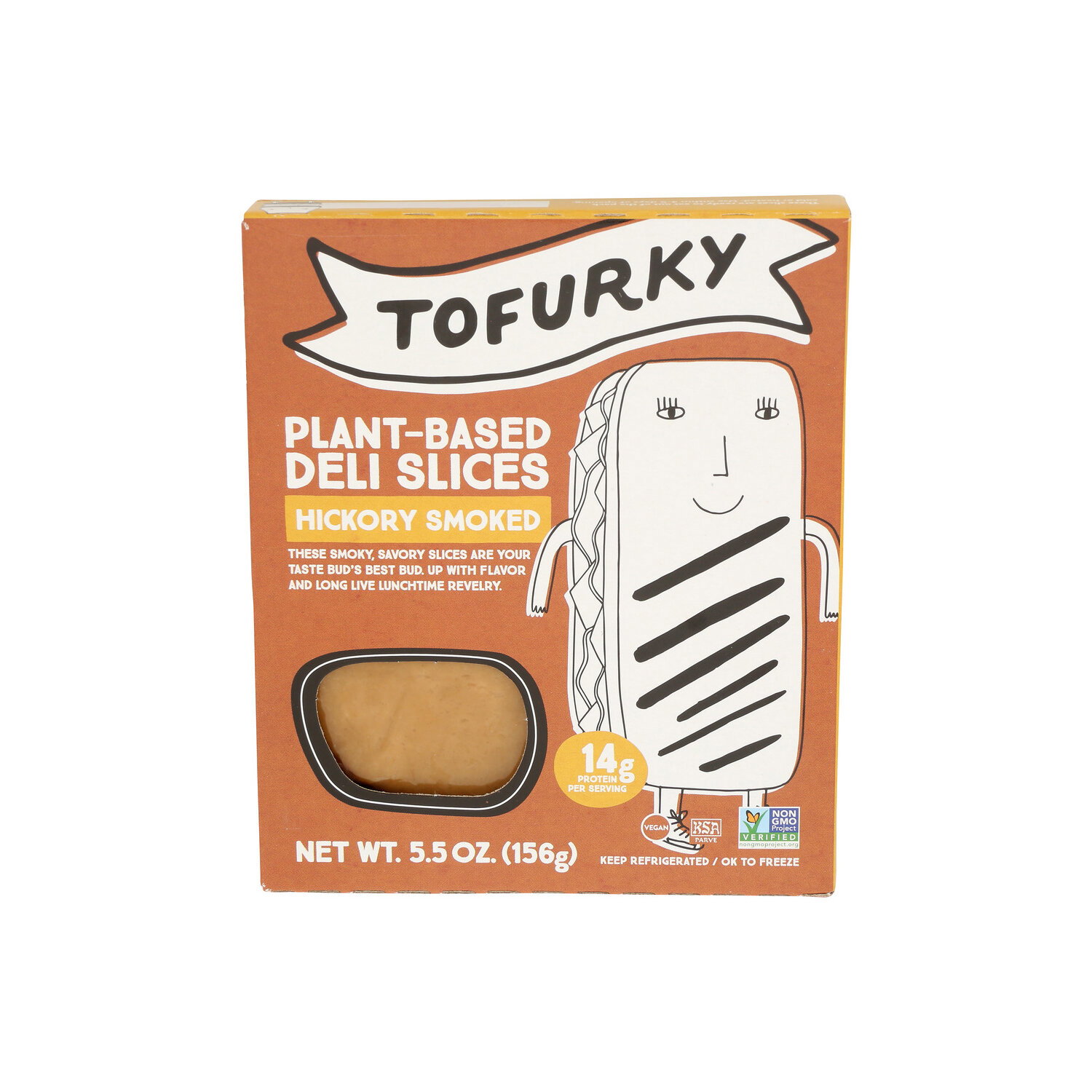 Tofurky Hickory Plant-Based Deli Slices Smoked - 5.5 Ounce Image 1 of 4