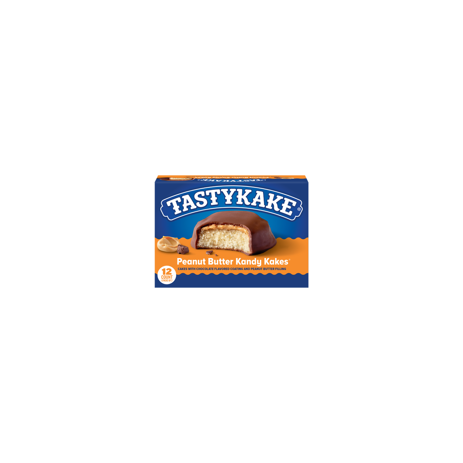 Tastykake Peanut Butter Kandy Kakes - 2 Count - 6 Count