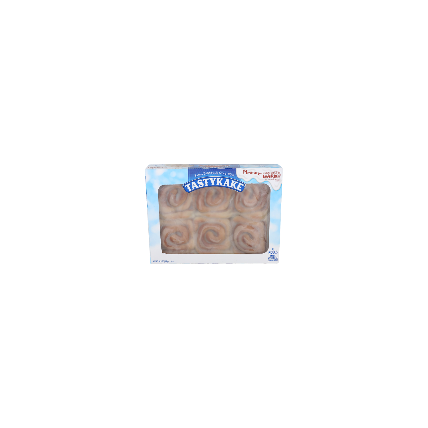 Tastykake Cinnamon Rolls - 2.4 Ounce - 6 Count Image 1 of 4