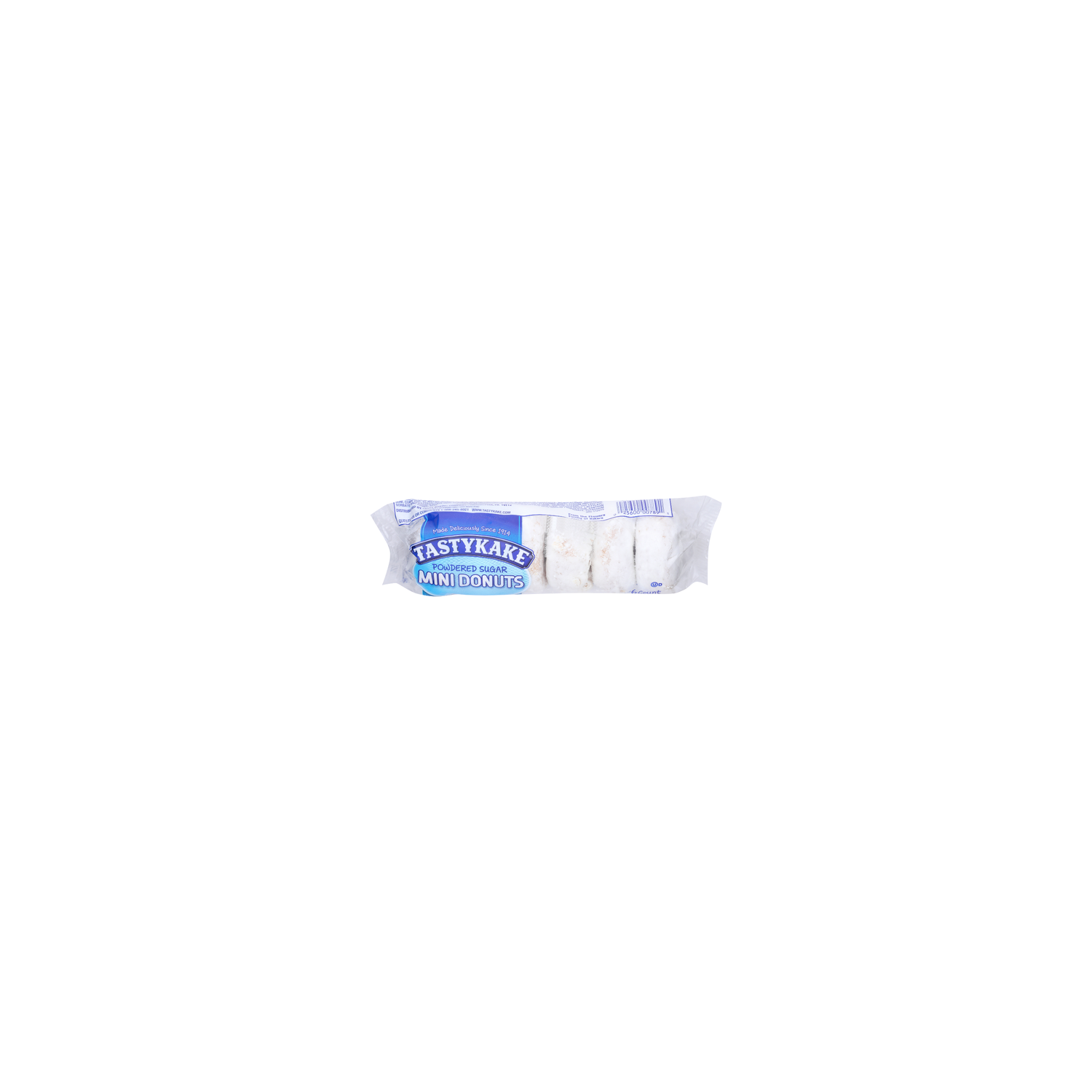 Tastykake Powdered Sugar Mini Donuts - 0.5 Ounce - 6 Count Image 1 of 4