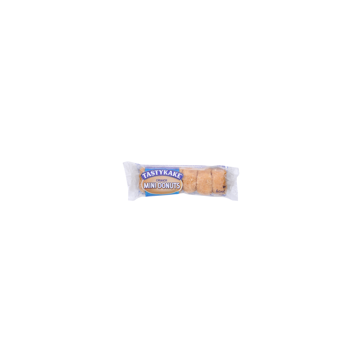 Tastykake Crunch Mini Donuts - 0.567 Ounce - 6 Count Image 1 of 4
