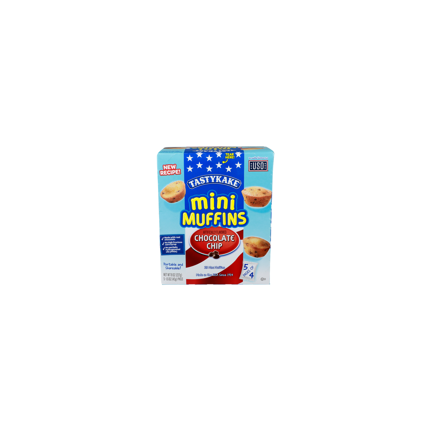 Tastykake Chocolate Chip Mini Muffins - 0.4 Ounce - 20 Count Image 1 of 4