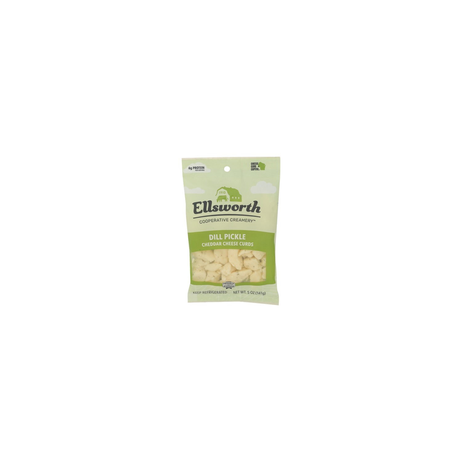 Ellsworth Dill Pickle Cheese Curd Curds - 5 Ounce Image 1 of 4