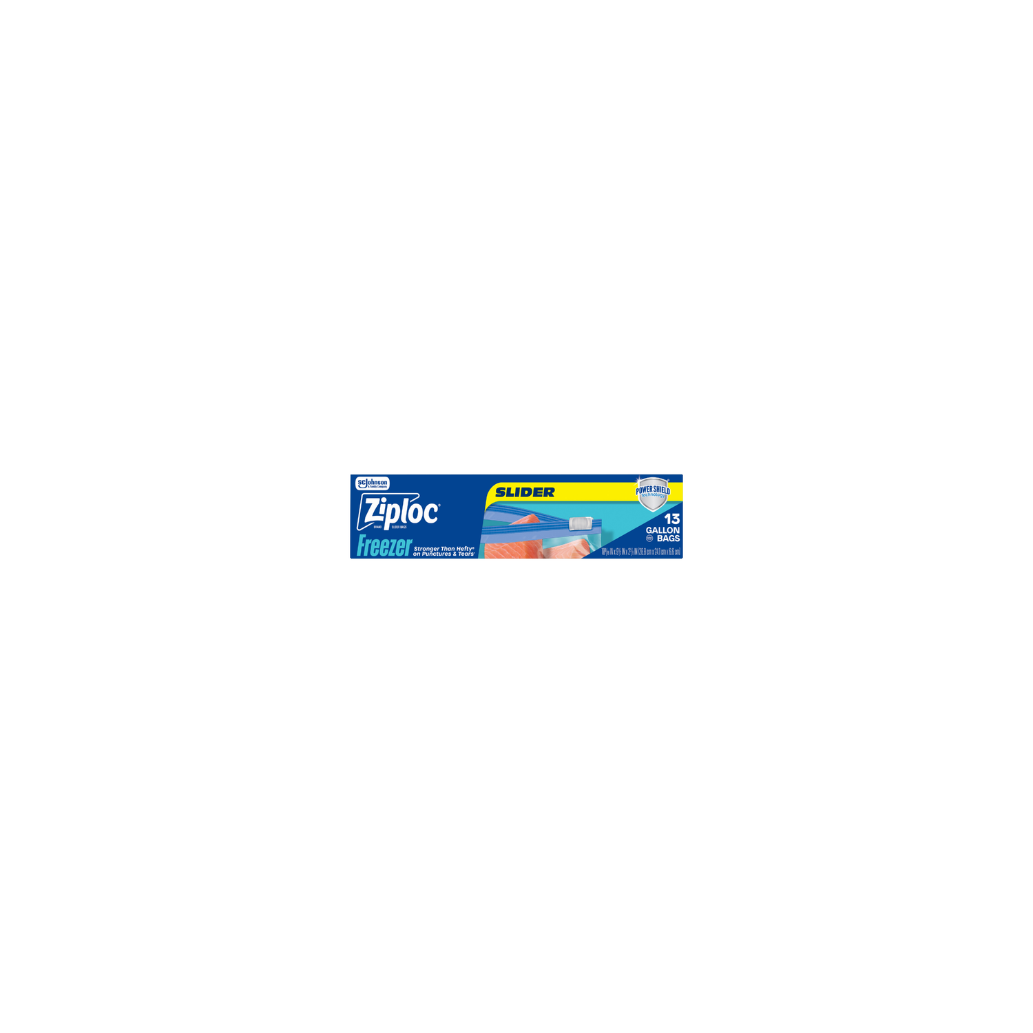 Ziploc Gallon Freezer Slider Bags - 13 Count Image 1 of 2