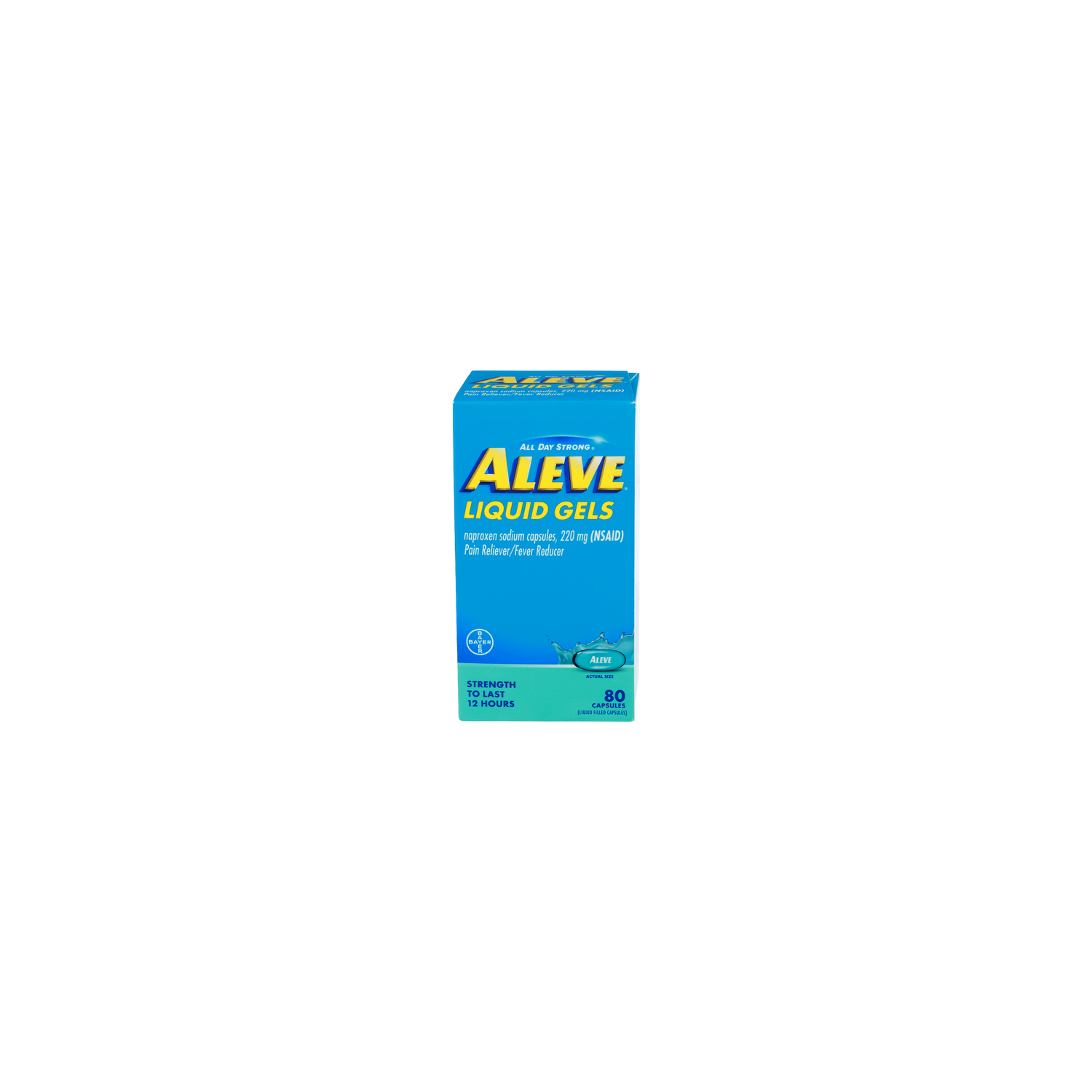 Aleve Liquid Gels All Day Strong - 80 Count Image 1 of 4