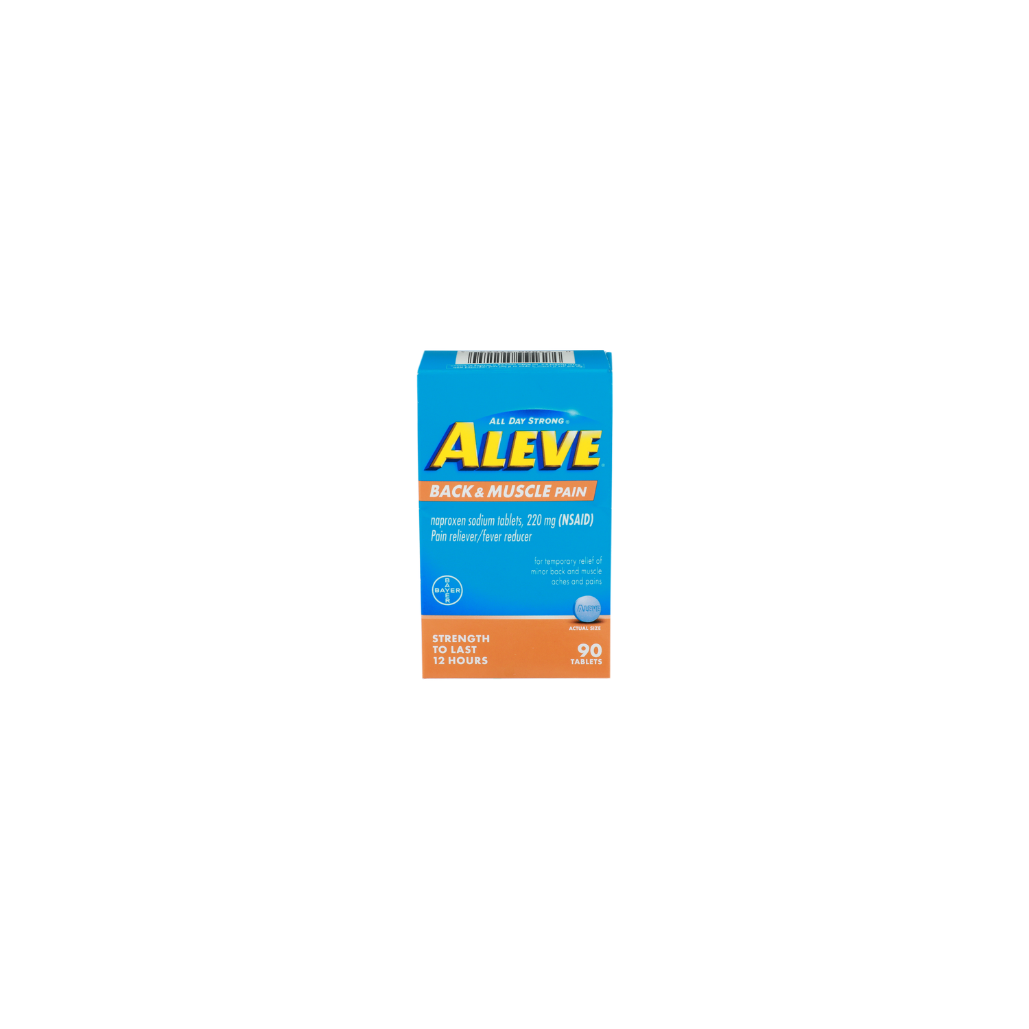 Aleve Back & Muscle Pain - 90 Count Image 1 of 4