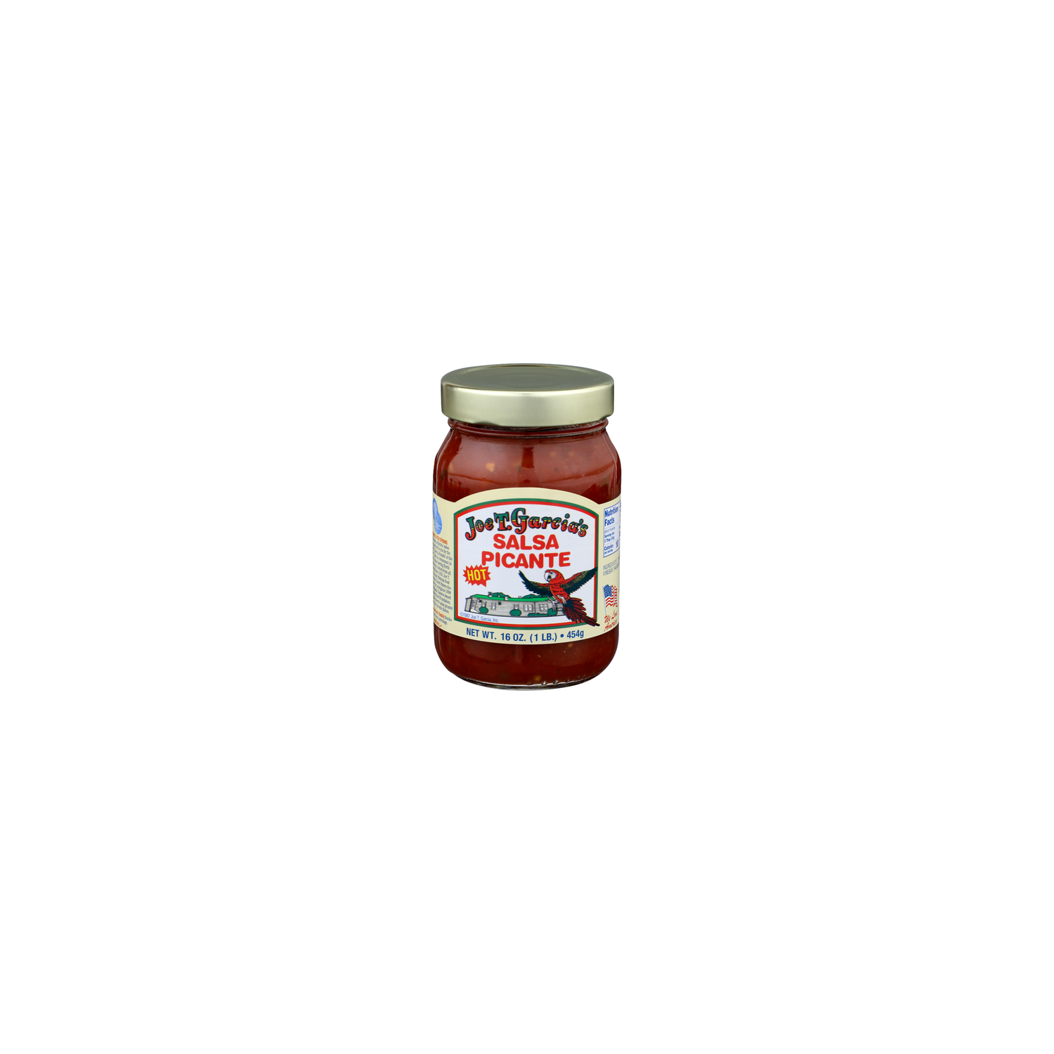 Joe T. GARCIA's Hot Salsa Picante - 16 Ounce Image 1 of 4