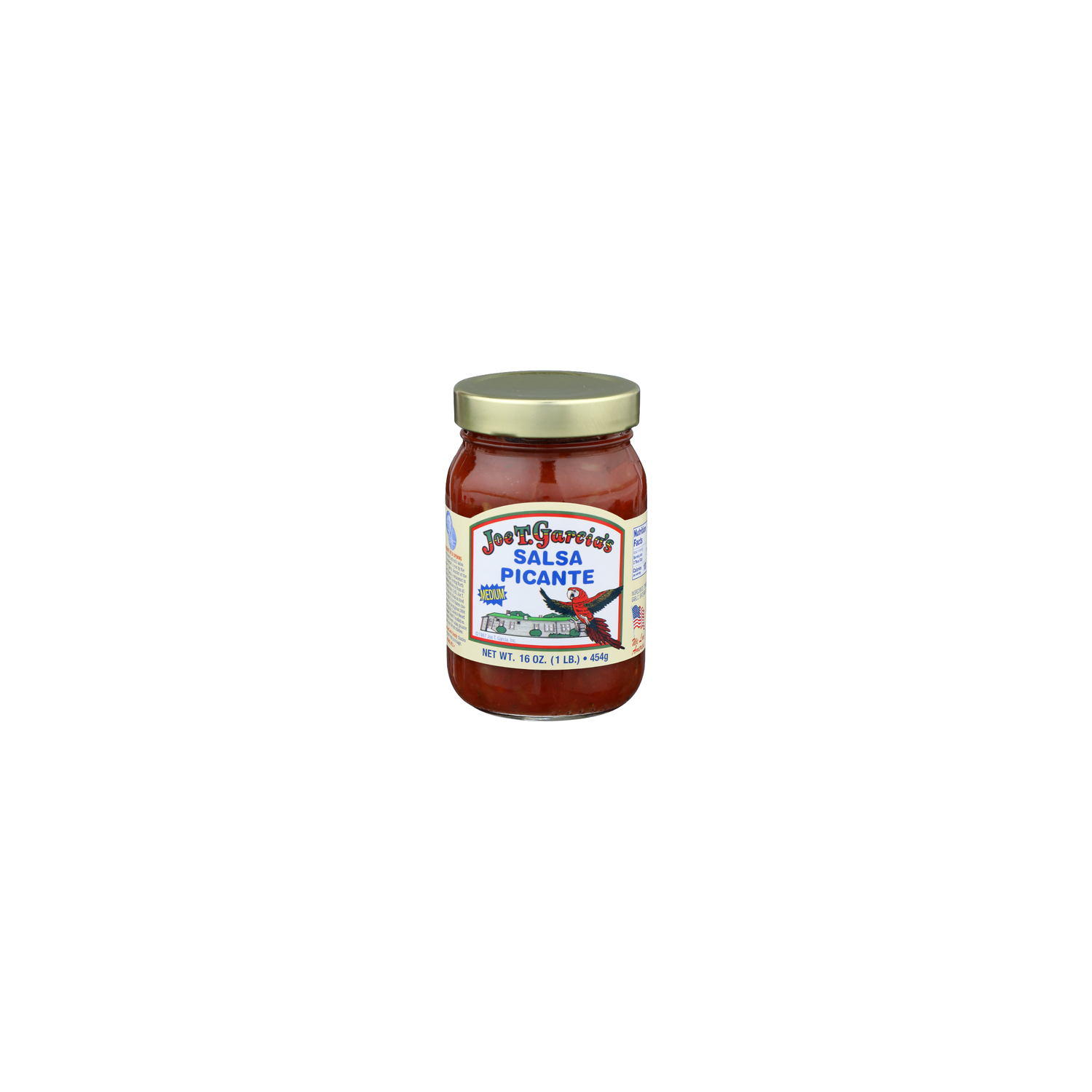 Joe T. GARCIA's Medium Salsa Picante - 16 Ounce Image 1 of 4
