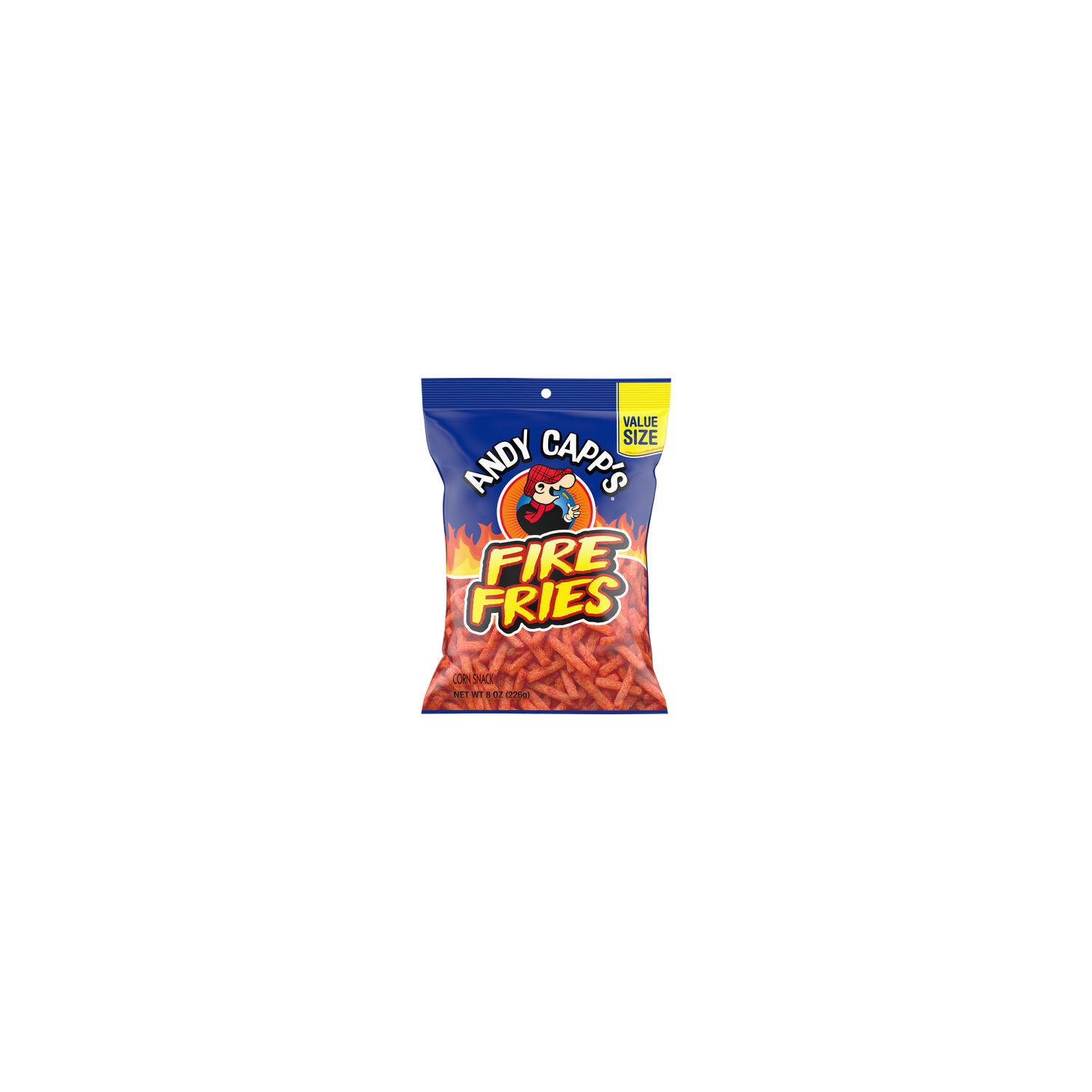 Andy Capp's Fire Fries, Corn & Potato Snacks - 8 Ounce Image 1 of 2