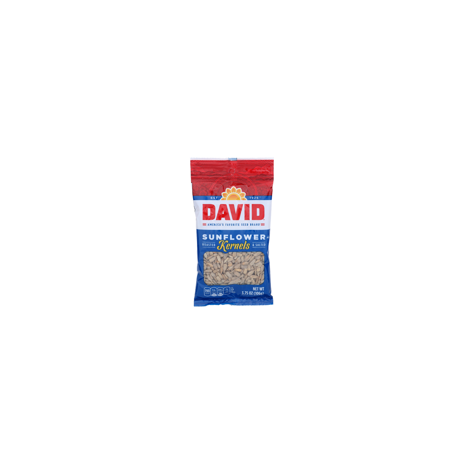 David Roasted & Salted Sunflower Kernels - 3.75 Ounce Image 1 of 4