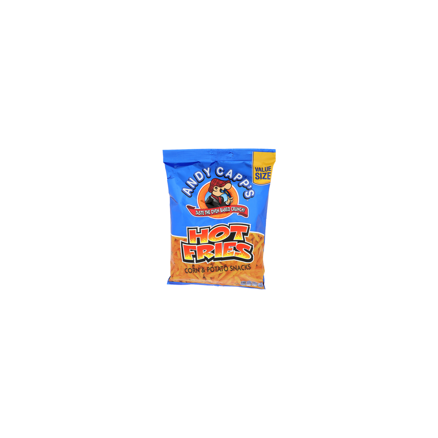 Andy CAPP's Hot Fries Corn & Potato Snacks - 8 Ounce Image 1 of 4
