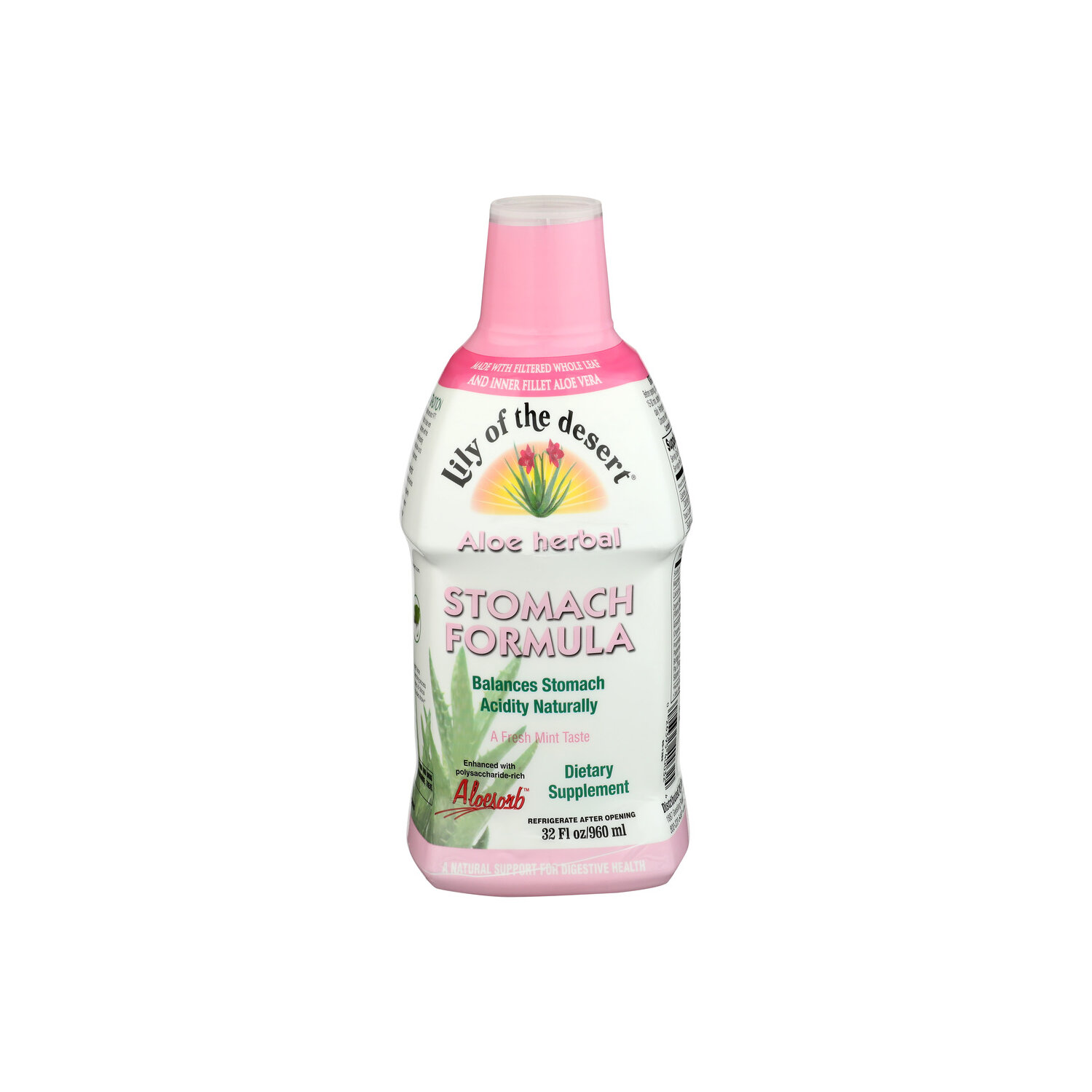 Lily Of The Desert A Fresh Mint Taste Aloe Herbal - 32 Fluid Ounce Image 1 of 3