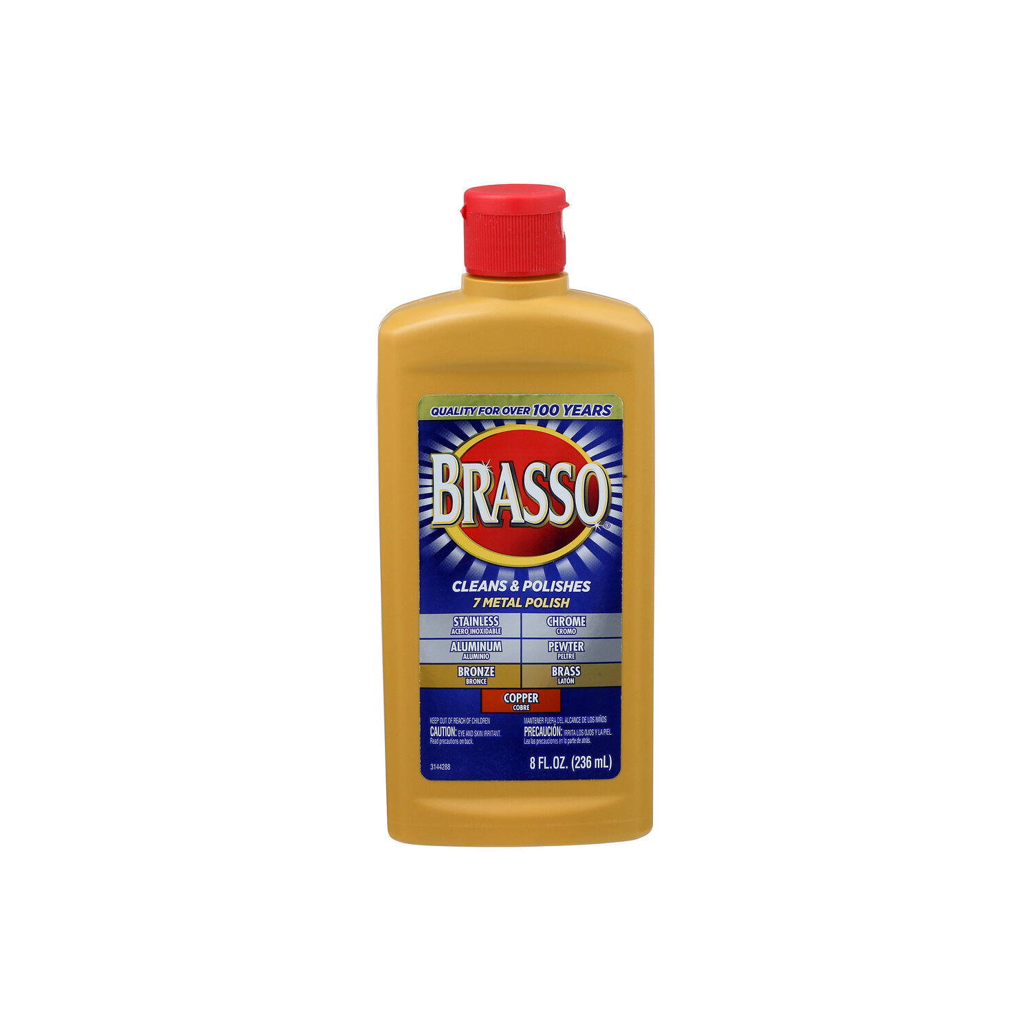 Brasso Cleans & Polishes Metal Polish - 8 Fluid Ounce Image 1 of 3