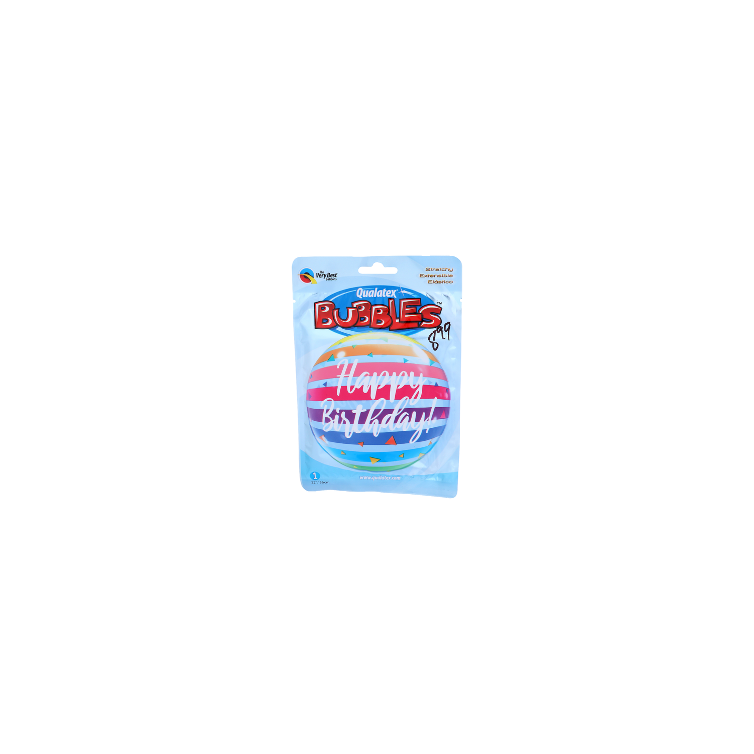 Qualatex Bubbles Stretchy Extensible Elastico - 1 Count Image 1 of 2