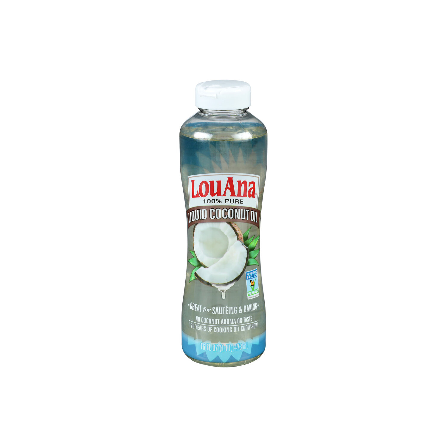 Lou Ana Liquid Coconut Oil - 16 Fluid Ounce Image 1 of 4