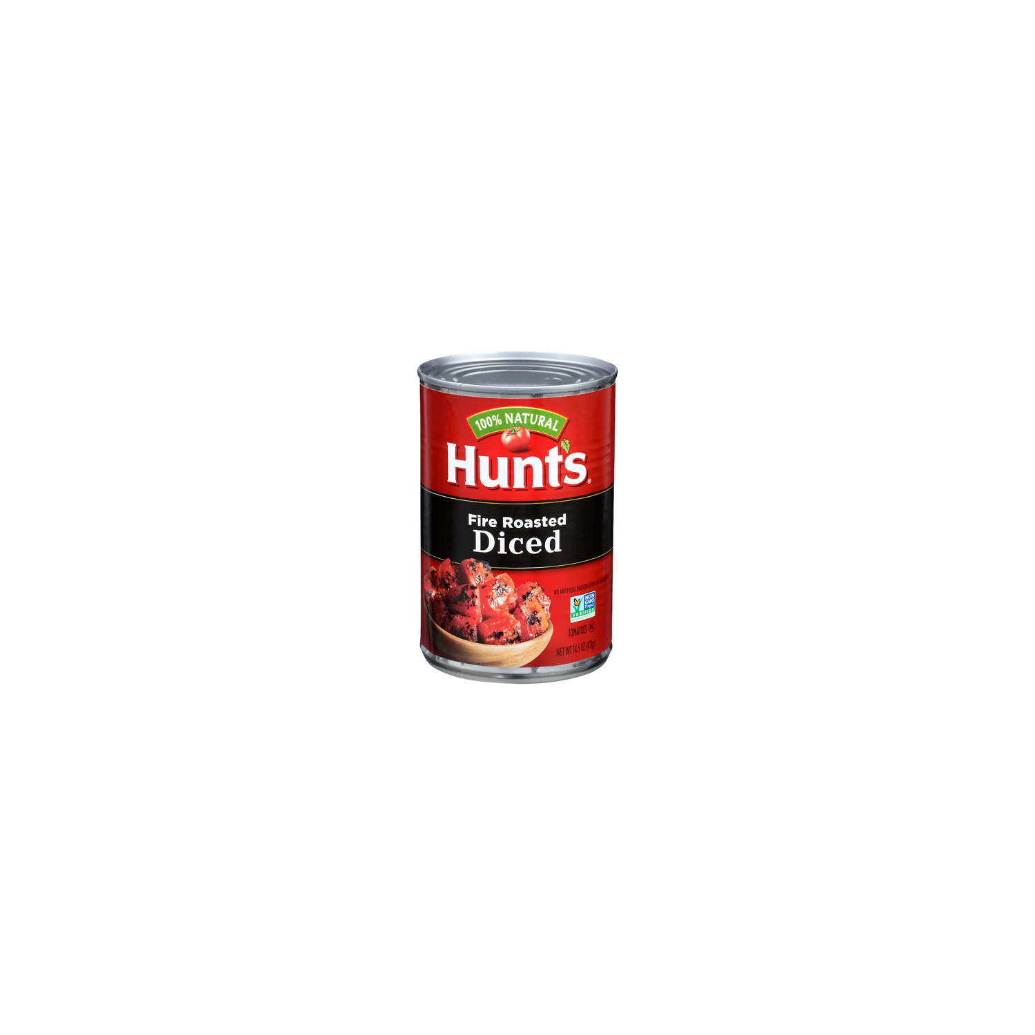 HUNT's Fire Roasted Diced Tomatoes - 14.5 Ounce Image 1 of 4