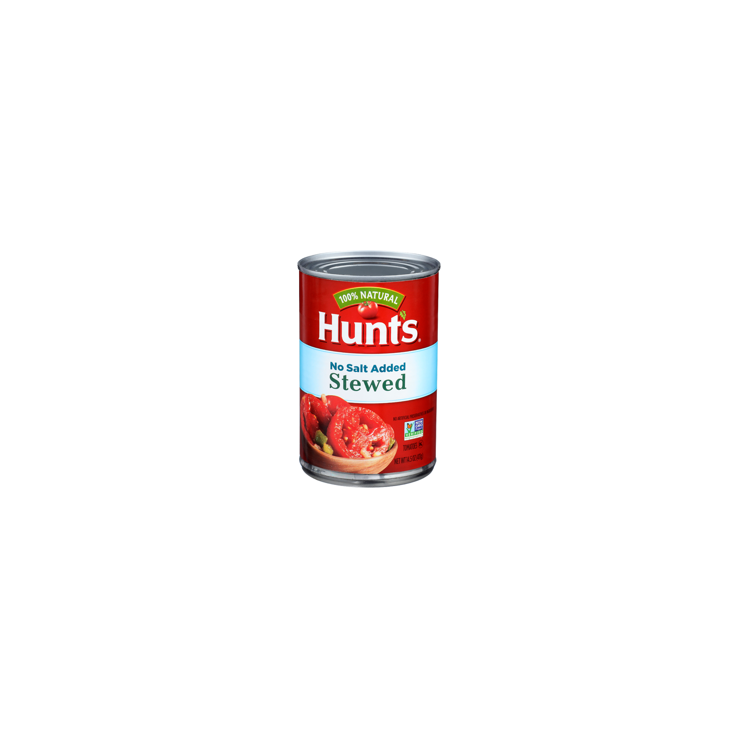HUNT's No Salt Added Stewed Tomatoes - 14.5 Ounce Image 1 of 4