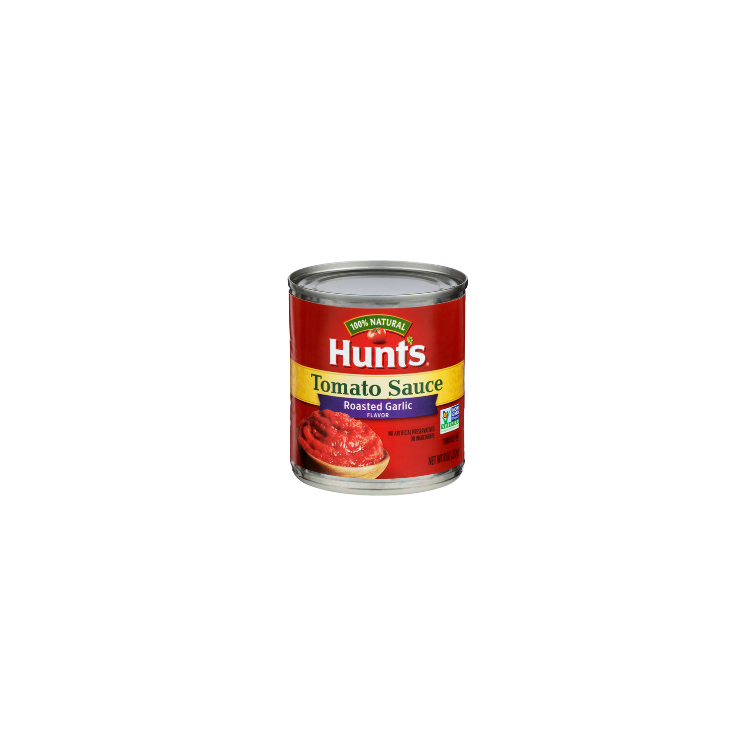 HUNT's Roasted Garlic Tomato Sauce Tomatoes - 8 Ounce Image 1 of 4