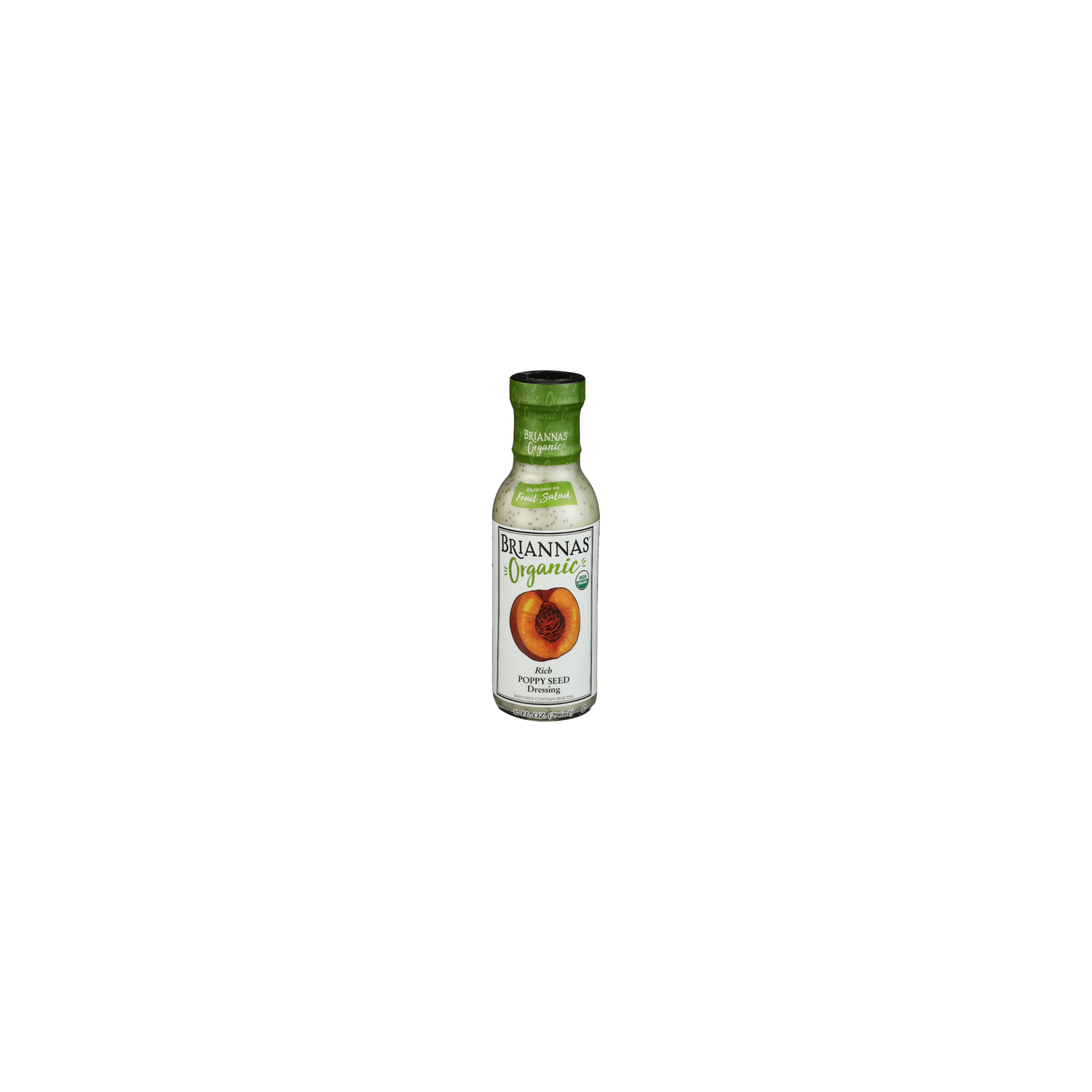 Briannas Poppy Seed Salad Dressing Organic - 10 Fluid Ounce Image 1 of 4