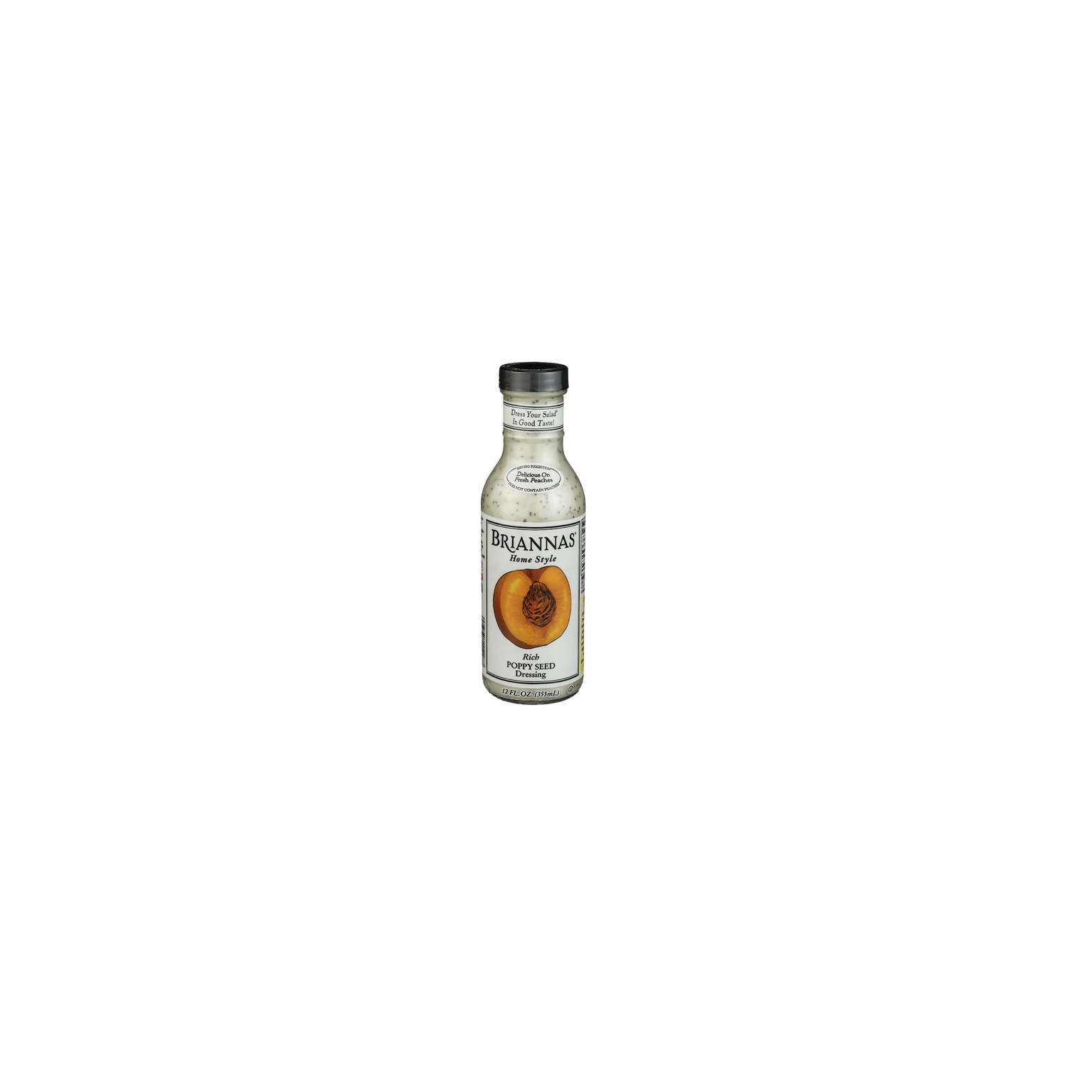 Briannas Rich Poppy Seed Salad Dressing - 12 Fluid Ounce Image 1 of 4