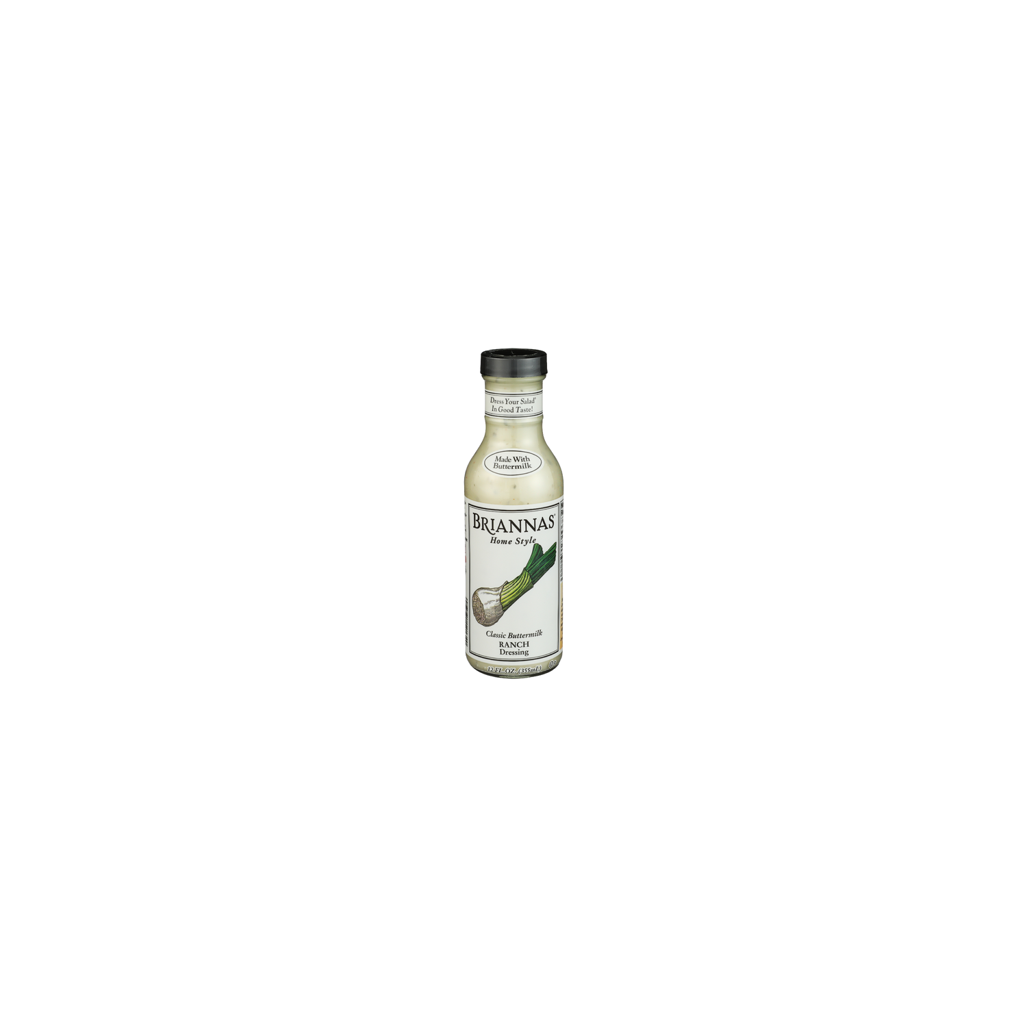 Briannas Buttermilk Ranch Salad Dressing Classic - 12 Fluid Ounce - Super 1  Foods