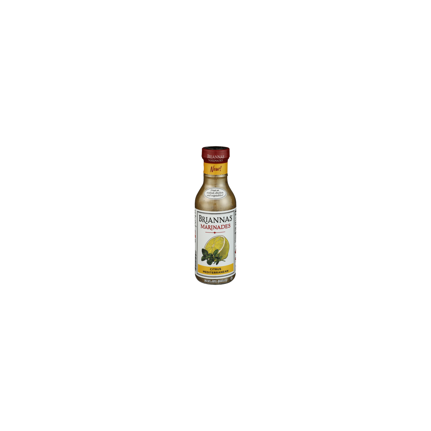 Briannas Citrus Mediterranean Marinade - 12 Fluid Ounce Image 1 of 4