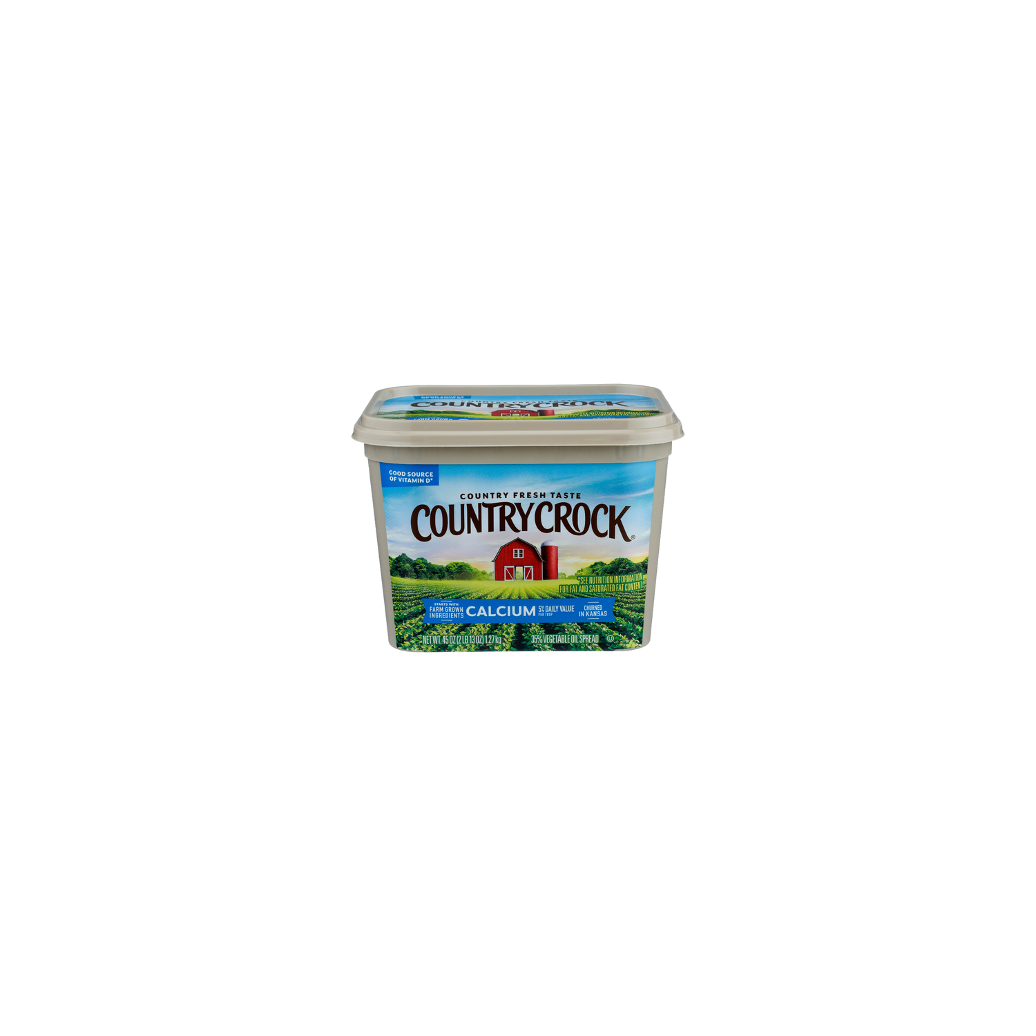 Country Crock Calcium 35% Vegetable Oil Spread - 45 Ounce Image 1 of 4