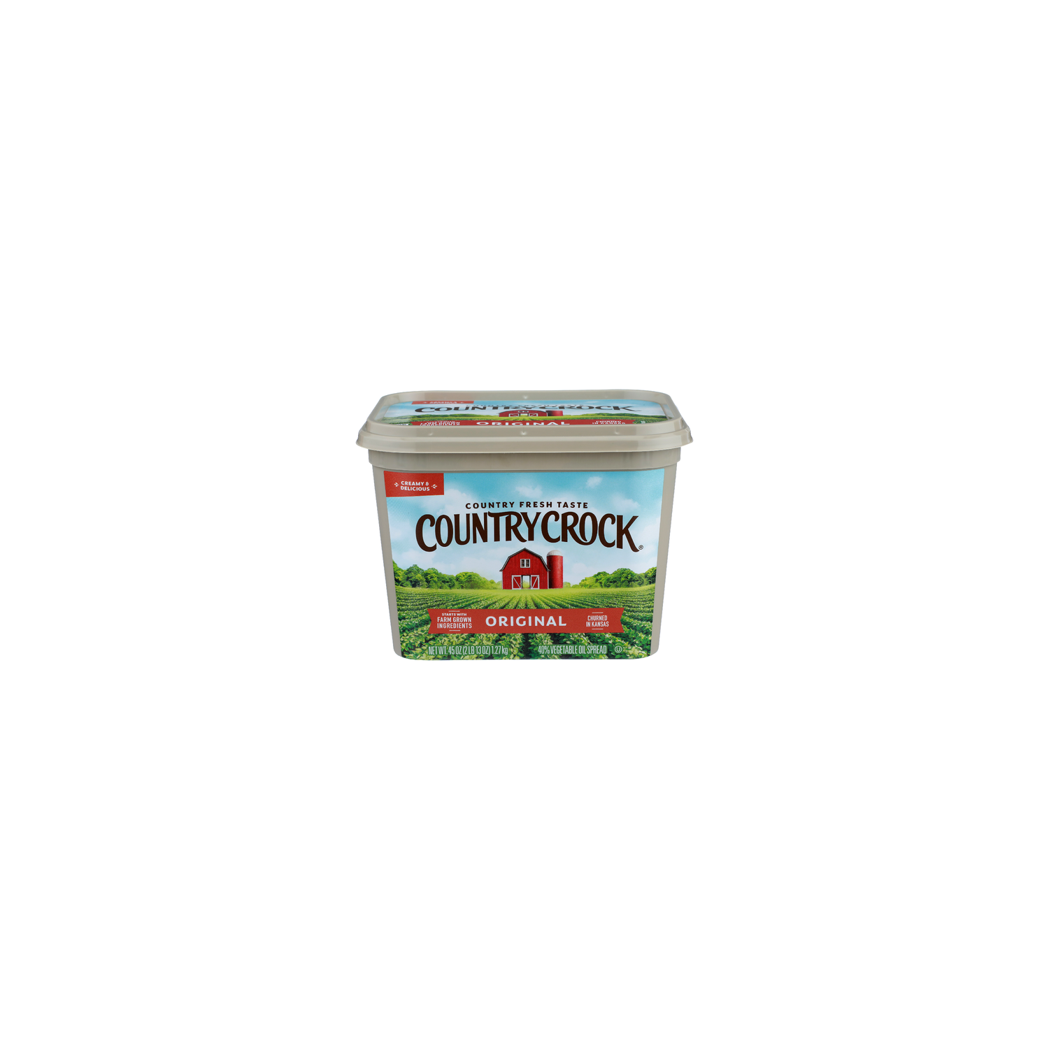 Country Crock Original Creamy & Delicious 40% Vegetable Oil Spread - 45 Ounce Image 1 of 4