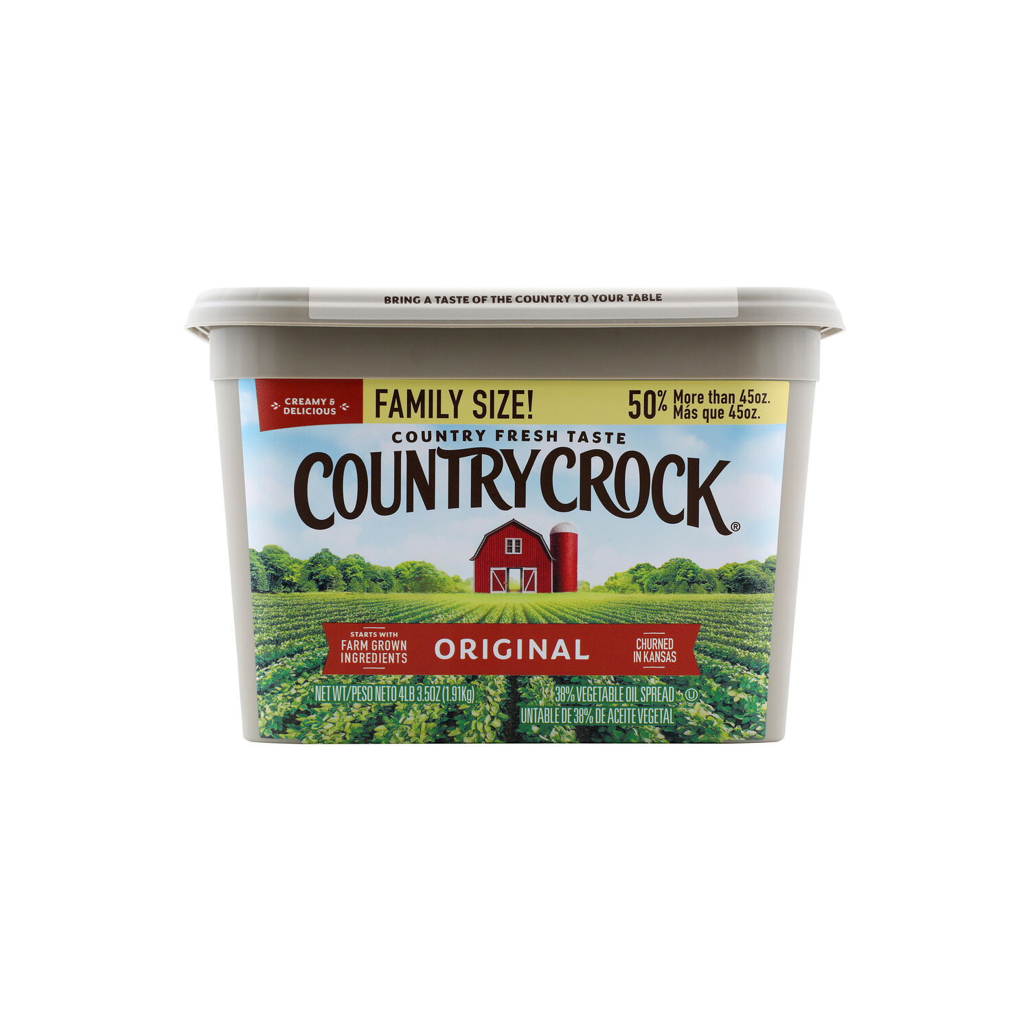 Country Crock Original Vegetable Oil Spread Family Size - 1.91 Kilogram Image 1 of 4
