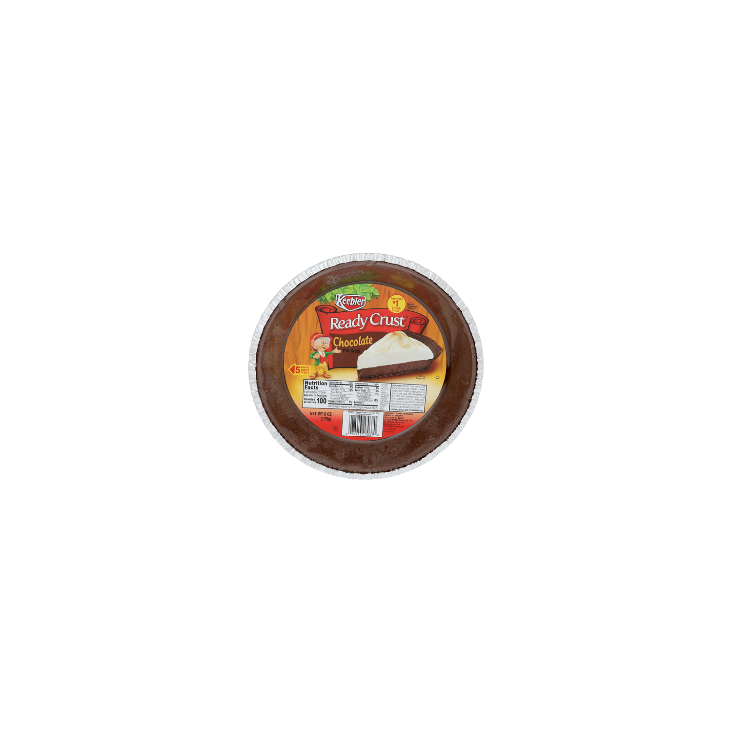 Keebler Ready Crust Chocolate Pie - 6 Ounce Image 1 of 4