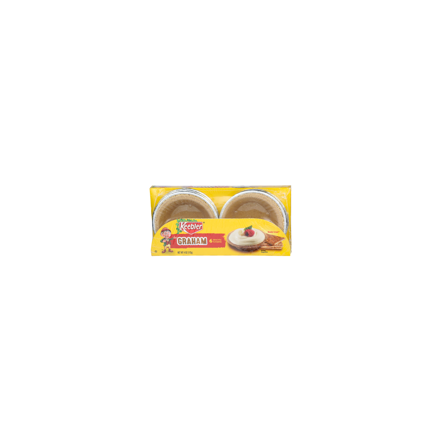 Keebler Ready Crust Graham - 0.667 Ounce - 6 Count Image 1 of 4