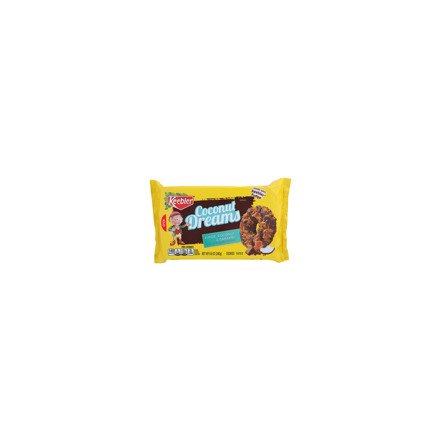 Keebler Coconut Dreams Fudge, Coconut & Caramel - 8.5 Ounce Image 1 of 4