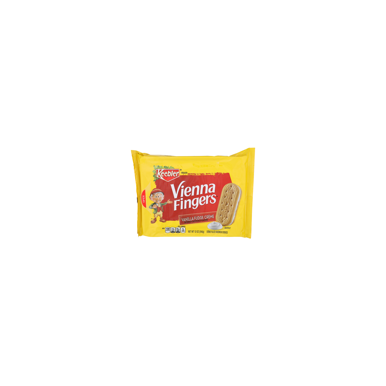 Keebler Vienna Fingers Vanilla Fudge Creme - 12 Ounce Image 1 of 4