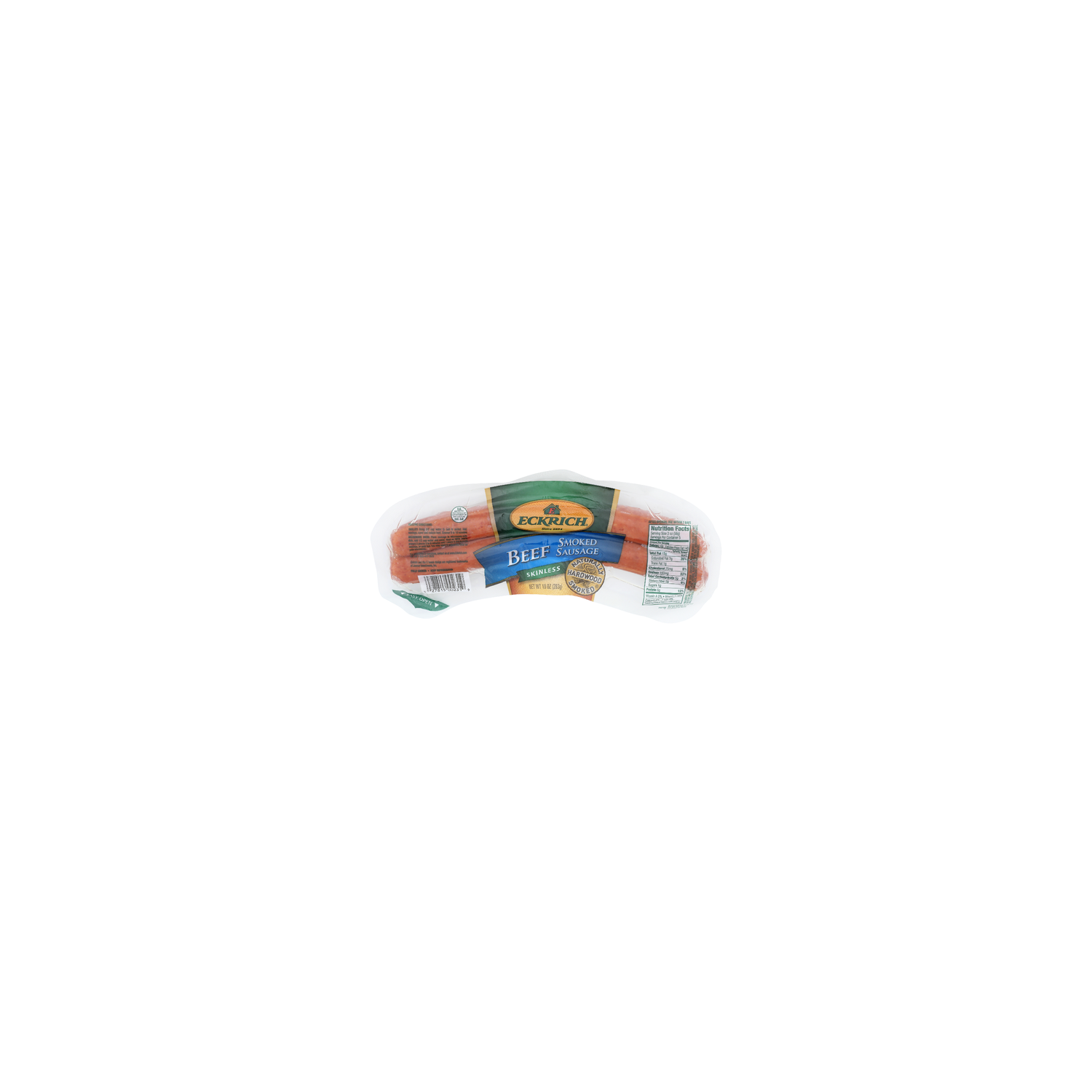Eckrich Smoked Sausage Skinless Beef - 10 Ounce Image 1 of 4