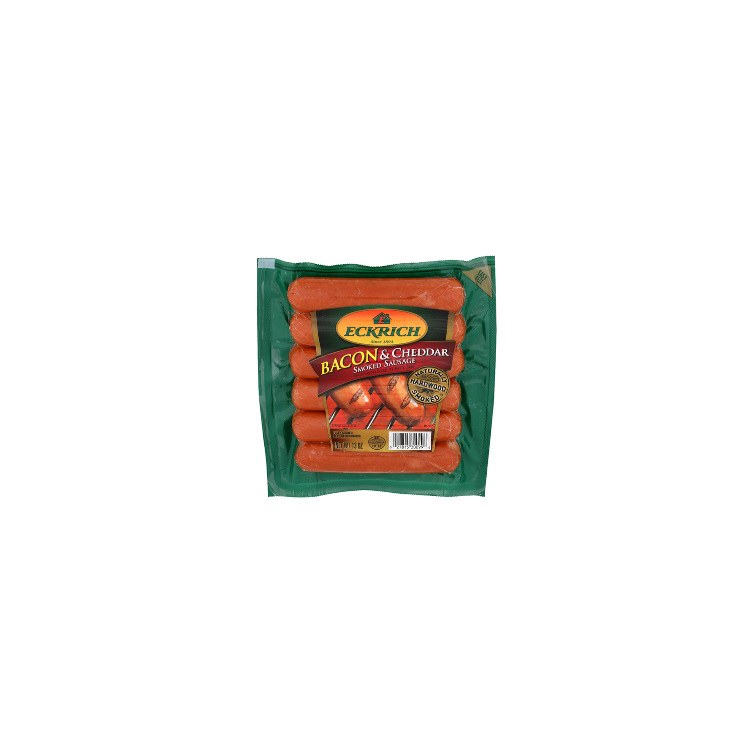 Eckrich Bacon & Cheddar Smoked Sausage - 13 Ounce Image 1 of 4