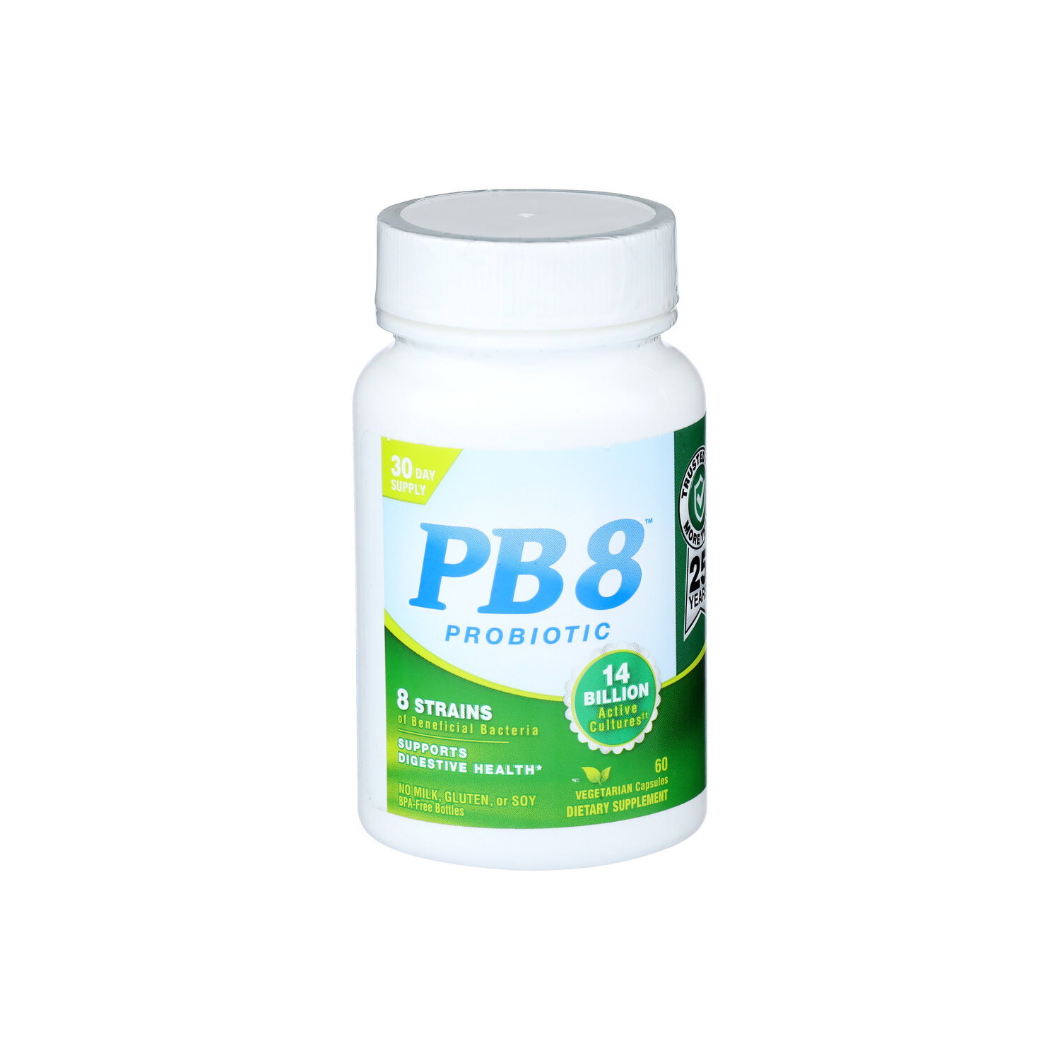 Pb Support Digestive Health Vegetarian - 60 Count Image 1 of 2
