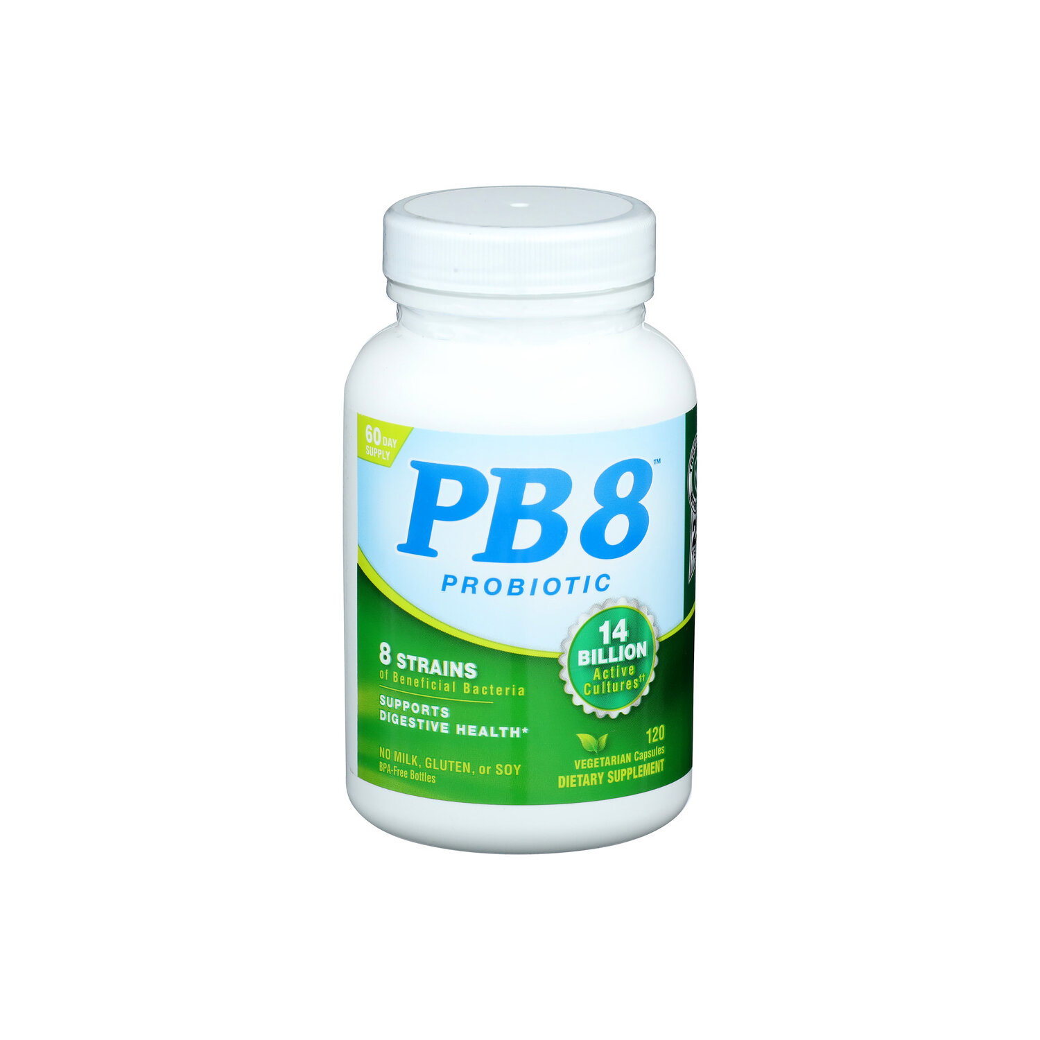 Pb8 Probiotic Vegetarian Formula - 120 Count Image 1 of 2