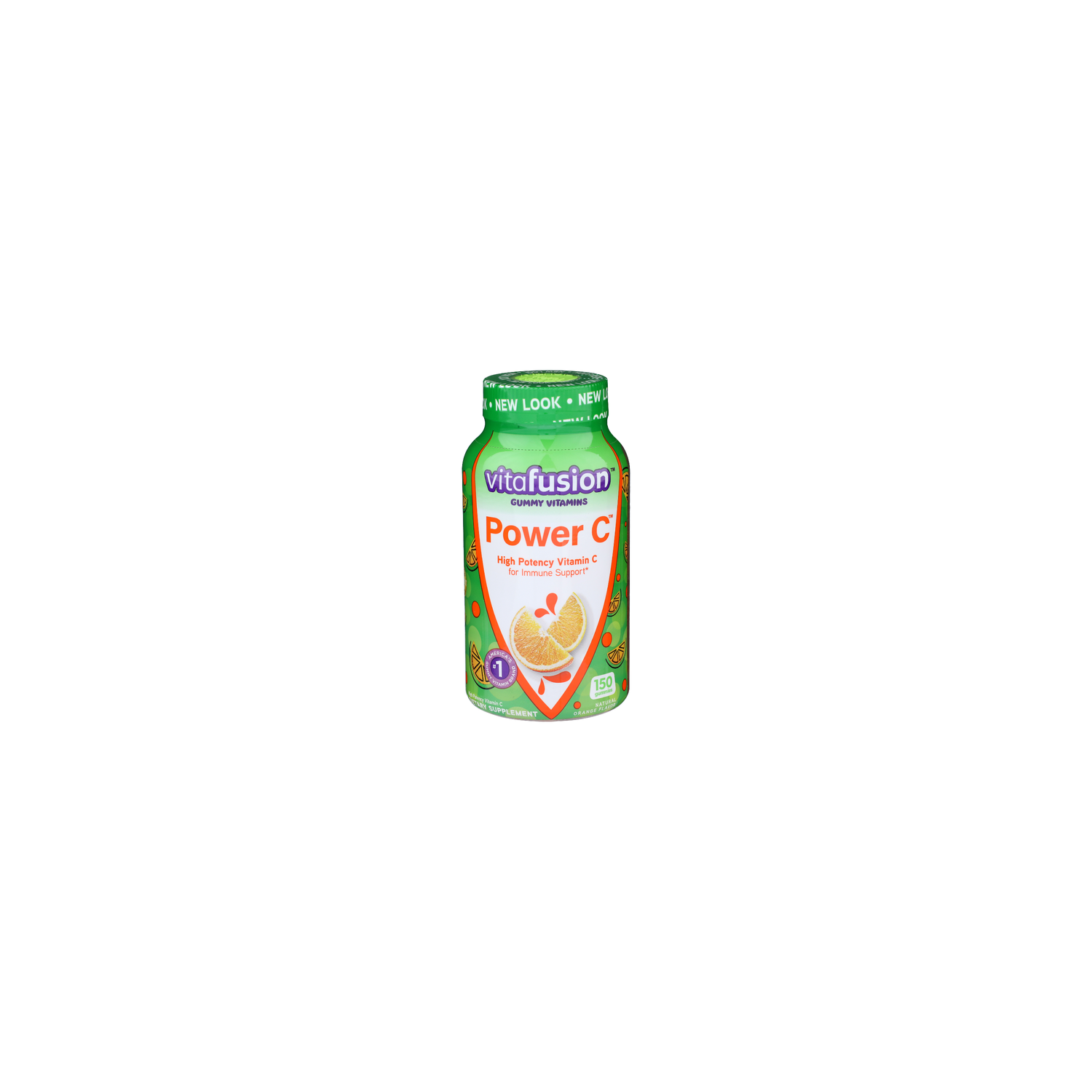 Vitafusion Natural Orange Flavor Power C Gummy Vitamins - 150 Count Image 1 of 2