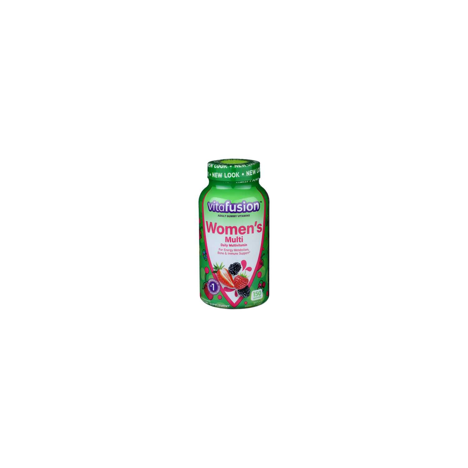 Vitafusion Natural Berry Flavors Women's Multi Daily Multivitamin - 150 Count Image 1 of 2