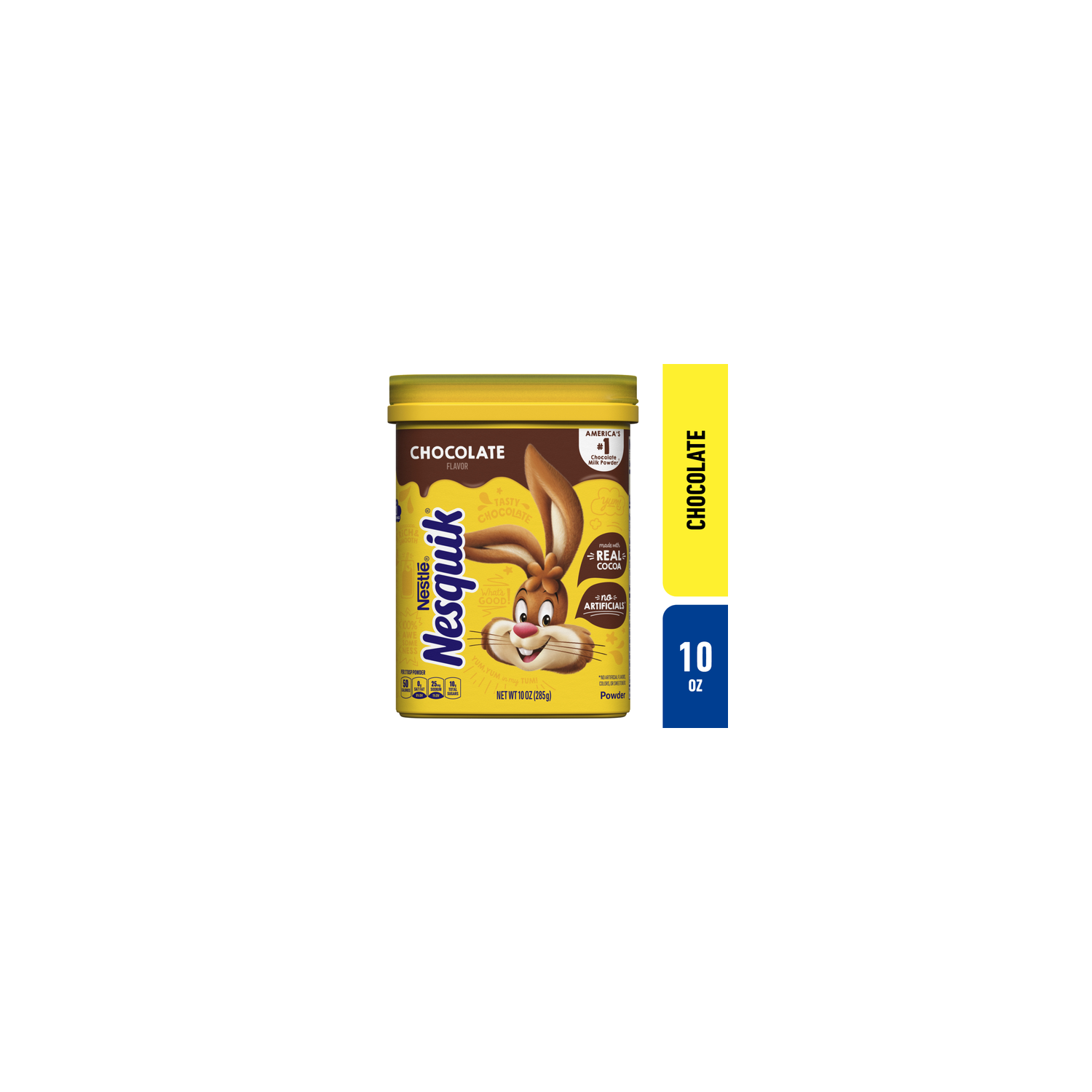 Nestle Nesquik Chocolate Flavor Powder - 10 Ounce Image 1 of 4