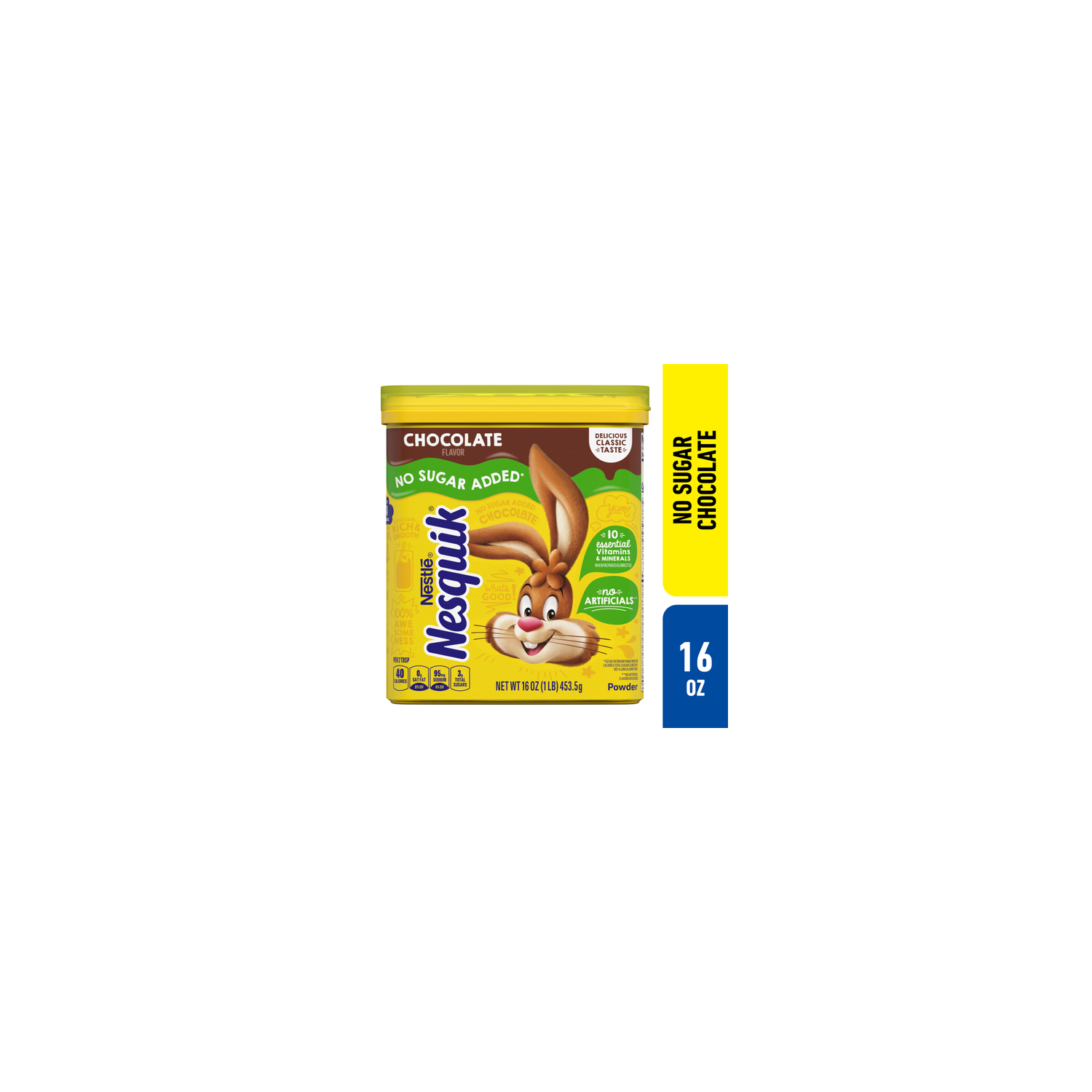Nestle Nesquik Chocolate Flavor Powder - 16 Ounce Image 1 of 4