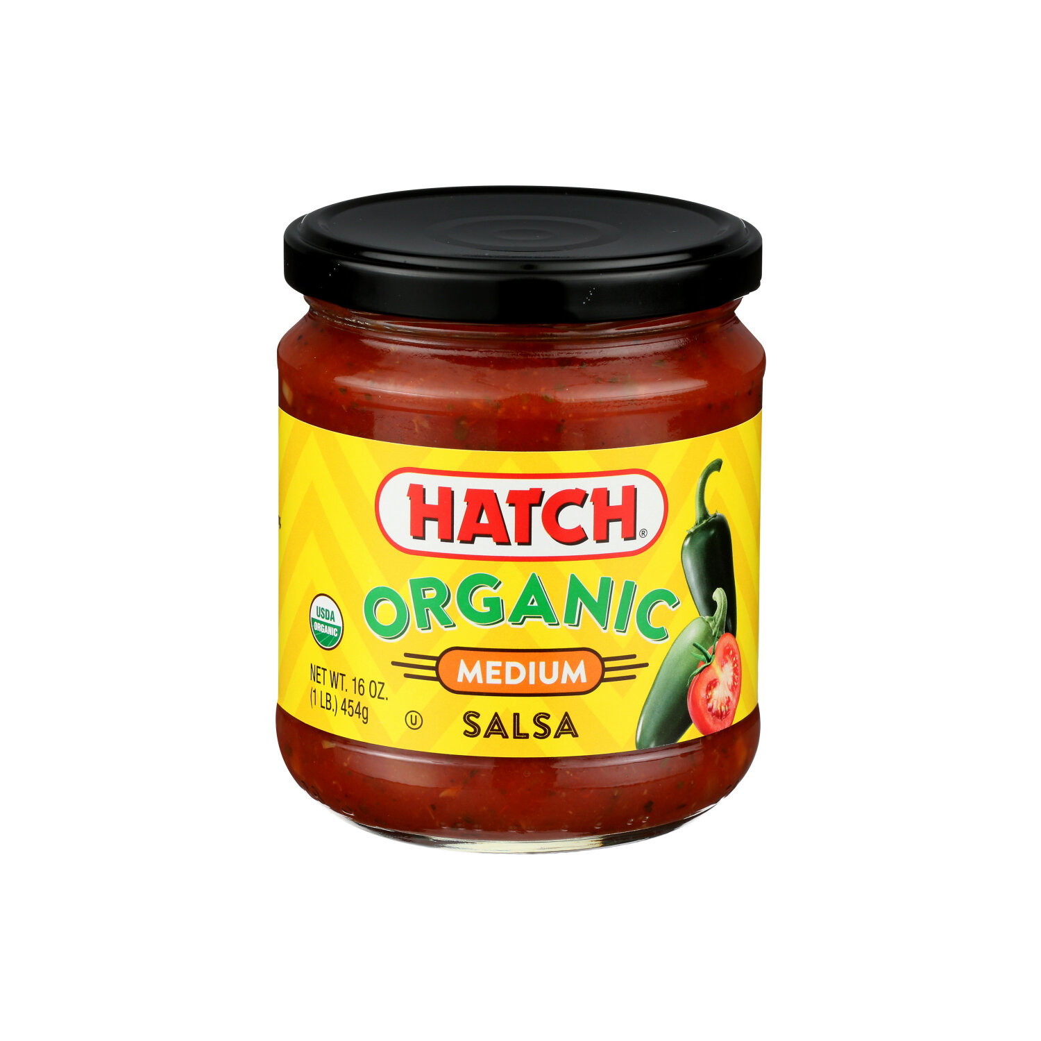 Hatch Salsa Medium - 16 Ounce Image 1 of 2