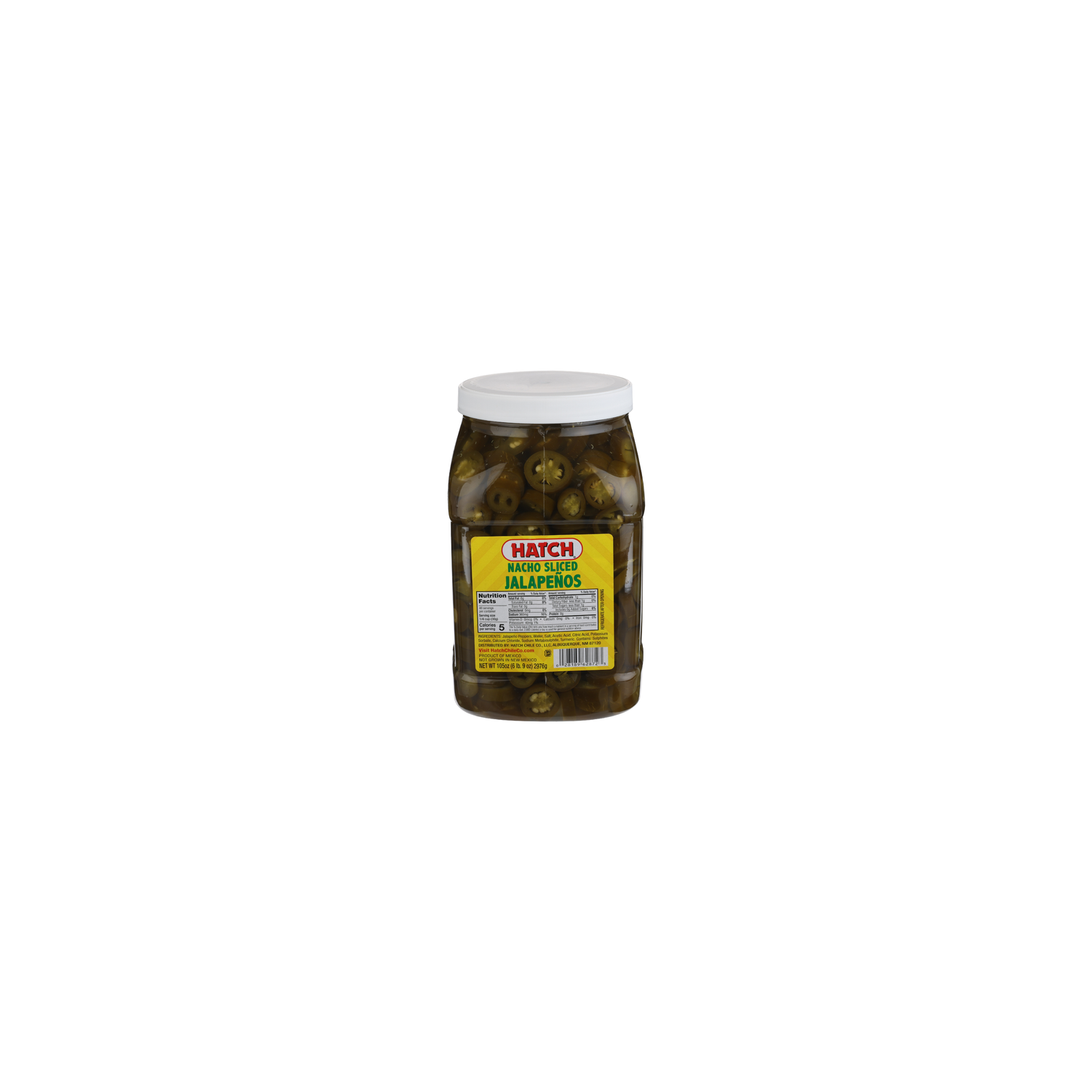 Hatch Nacho Sliced Jalapeno - 105 Ounce Image 1 of 4