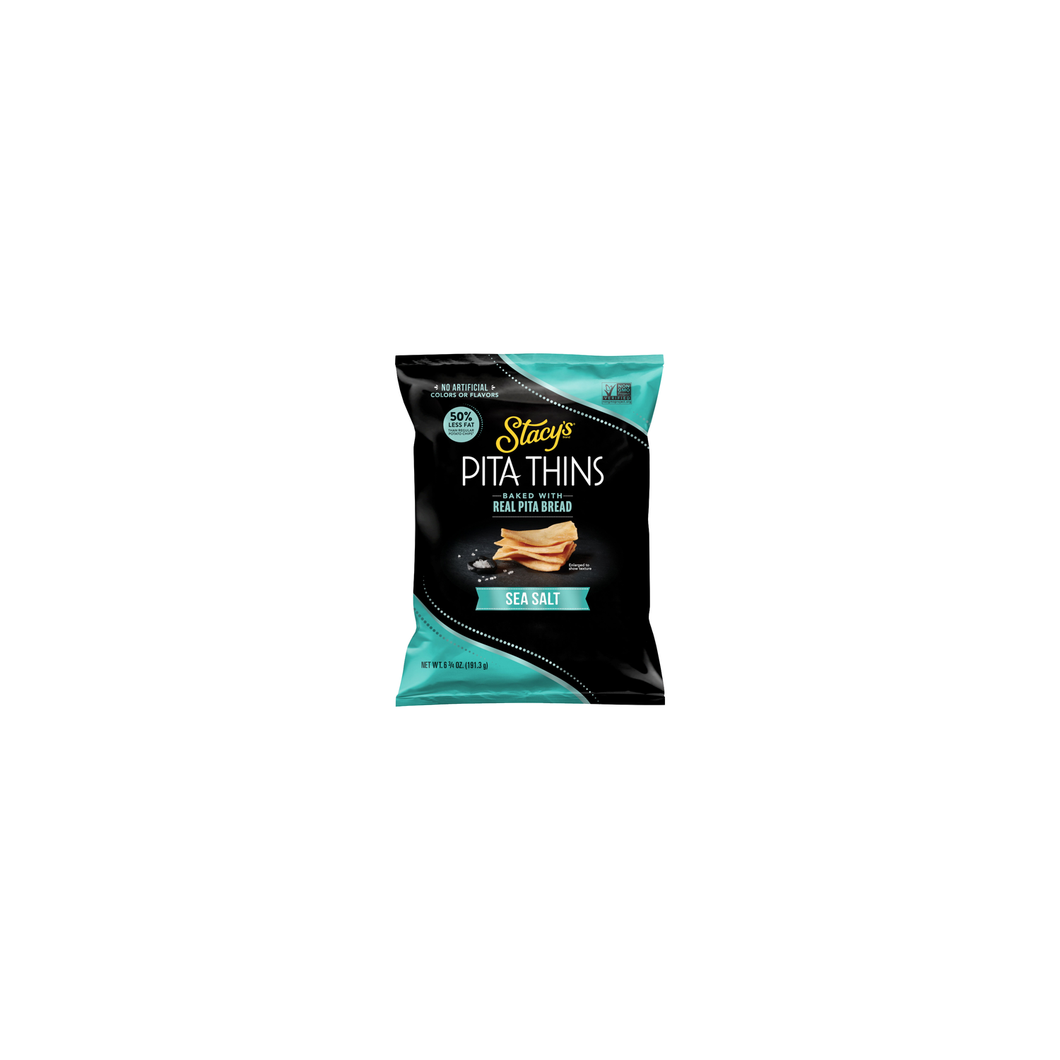 Stacy's Baked Sea Salt Pita Thins - 6.75 Ounce Image 1 of 3