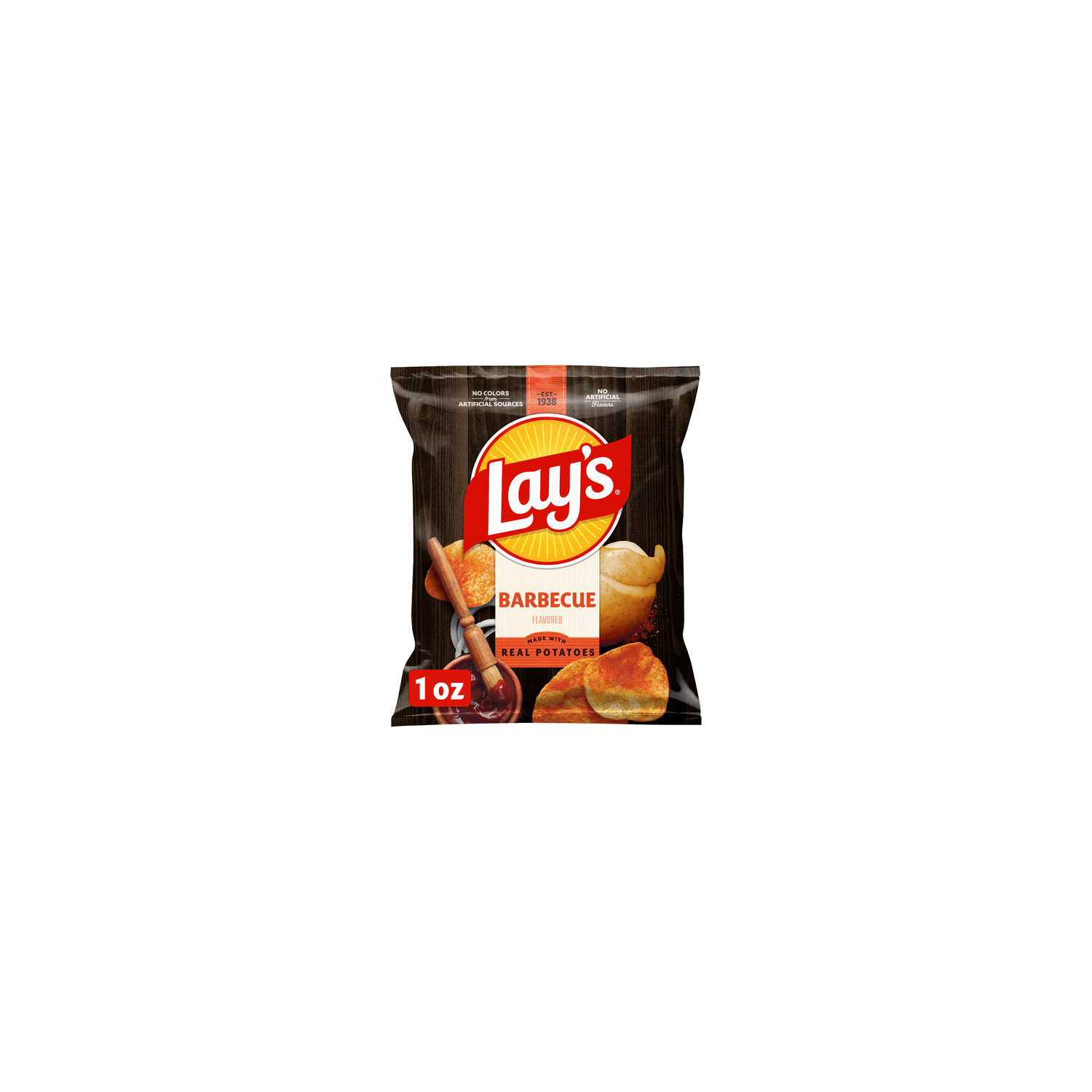 Lay's Potato Chips Barbecue Flavored - 1 Ounce Image 1 of 3